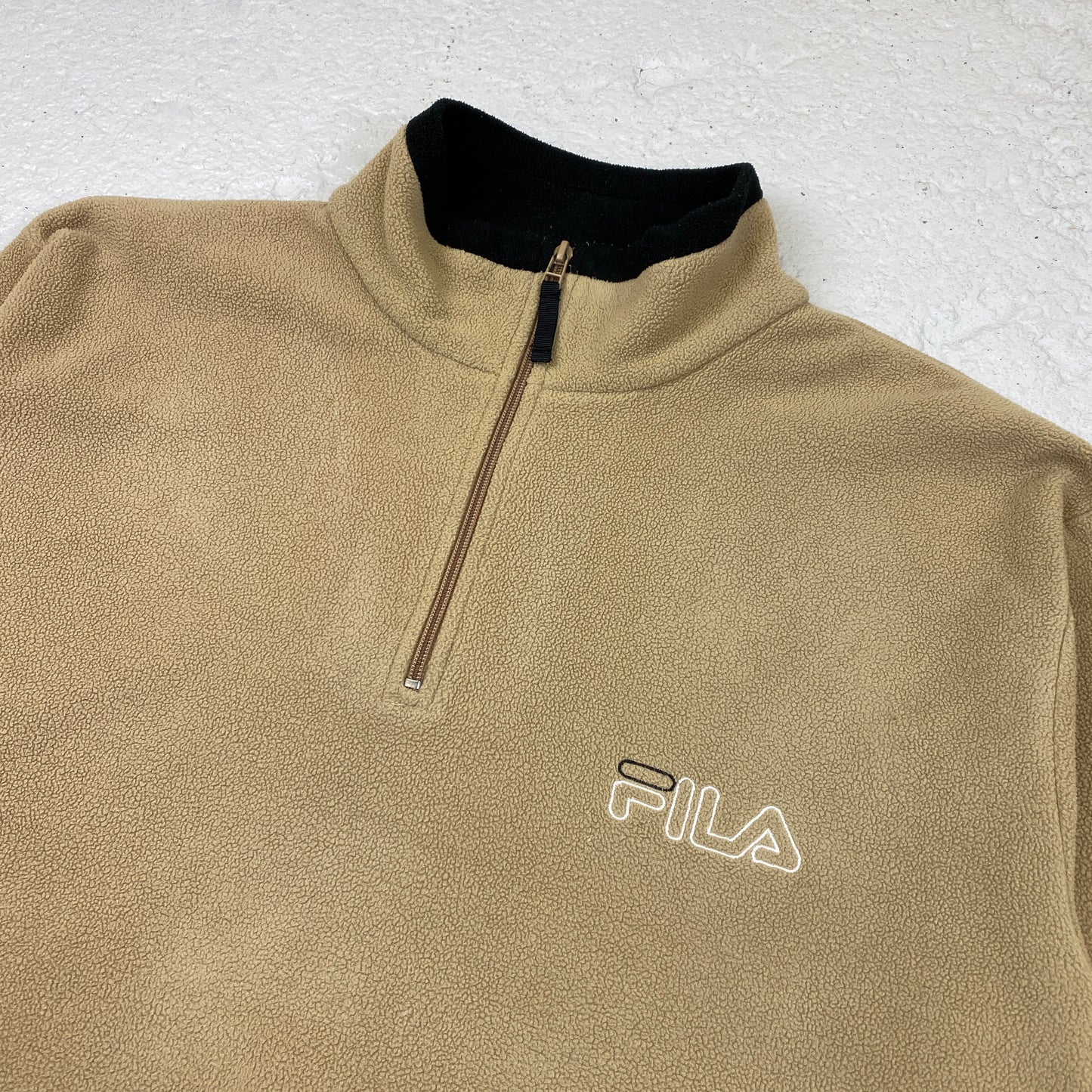 Fila fleece 1/4 zip sweater (XL-XXL)