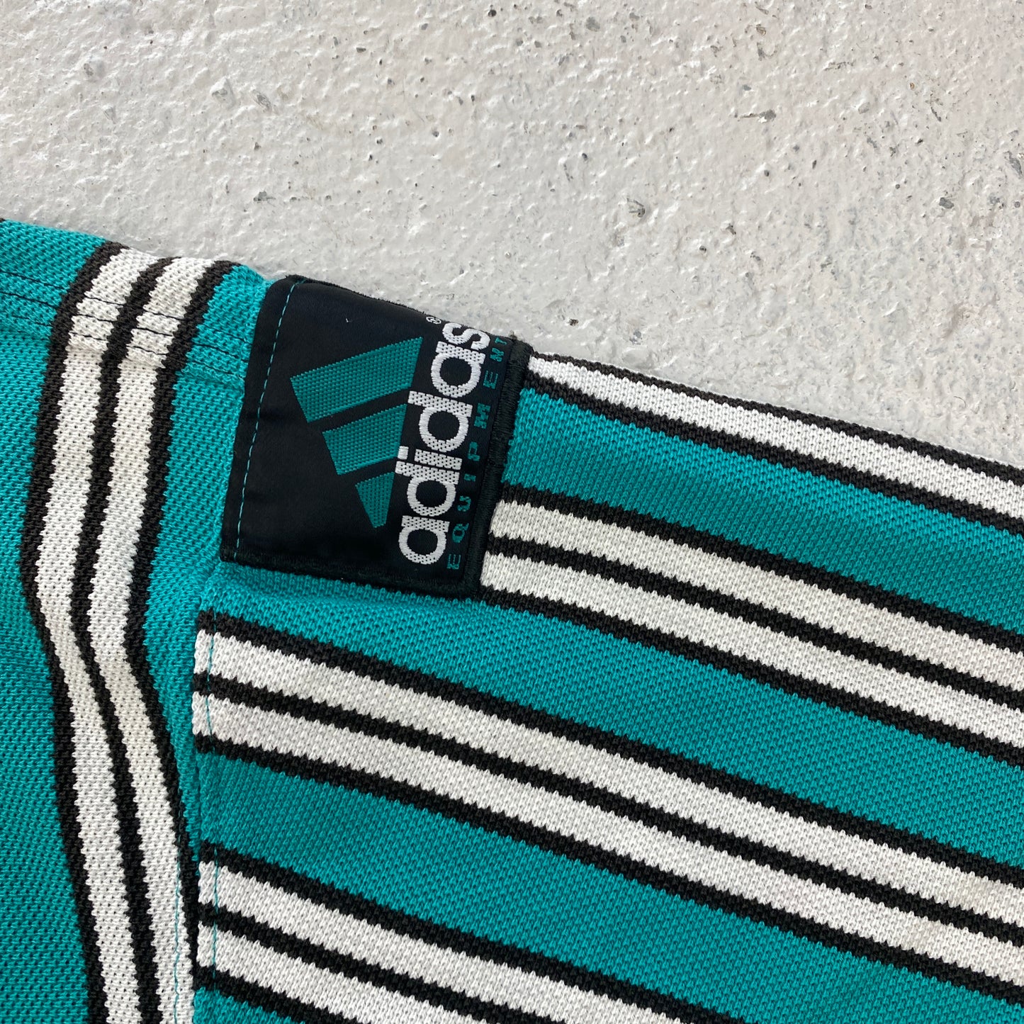 Adidas Equipment RARE heavyweight polo shirt (M-L)