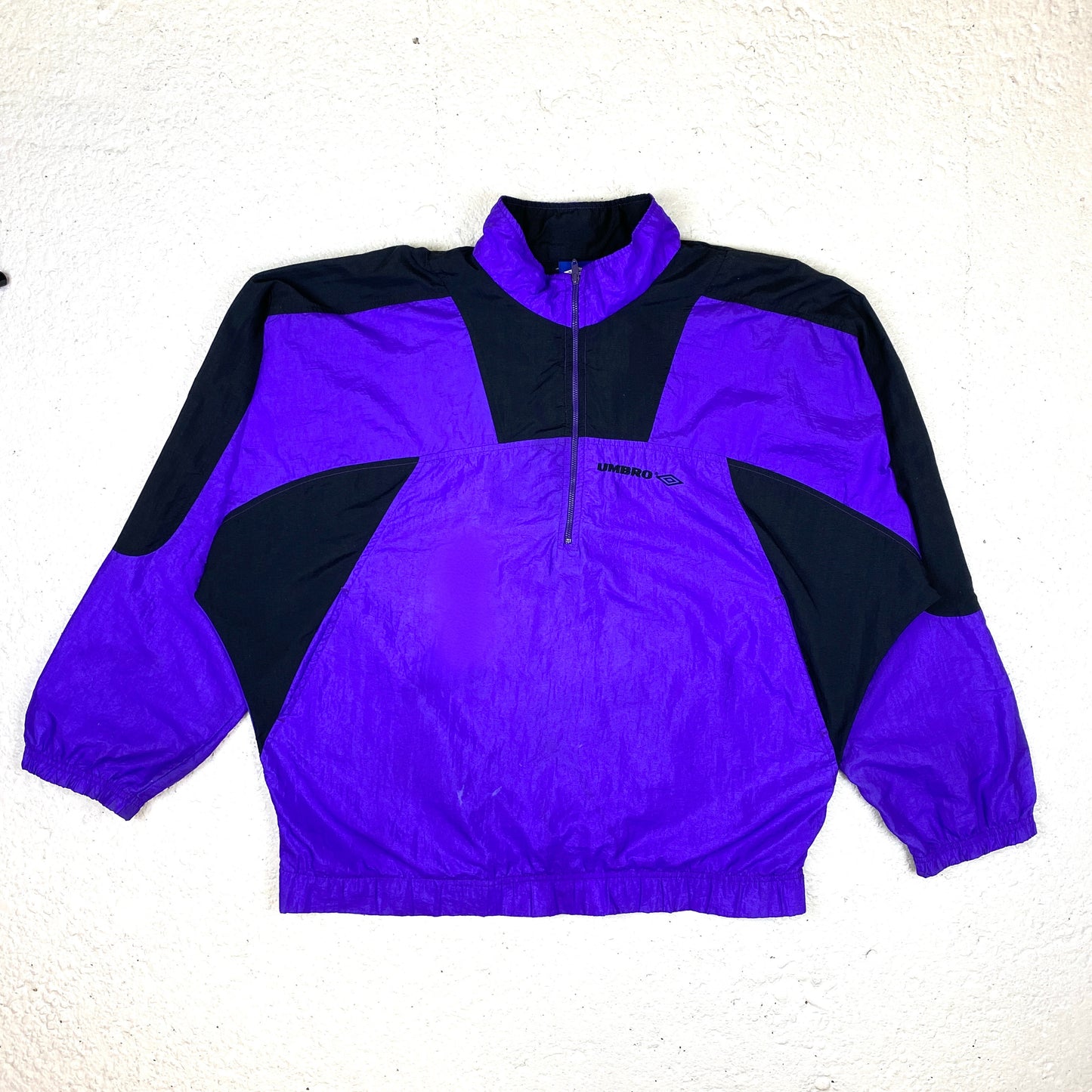 Umbro RARE 1/4 zip windbreaker lilac (L-XL)