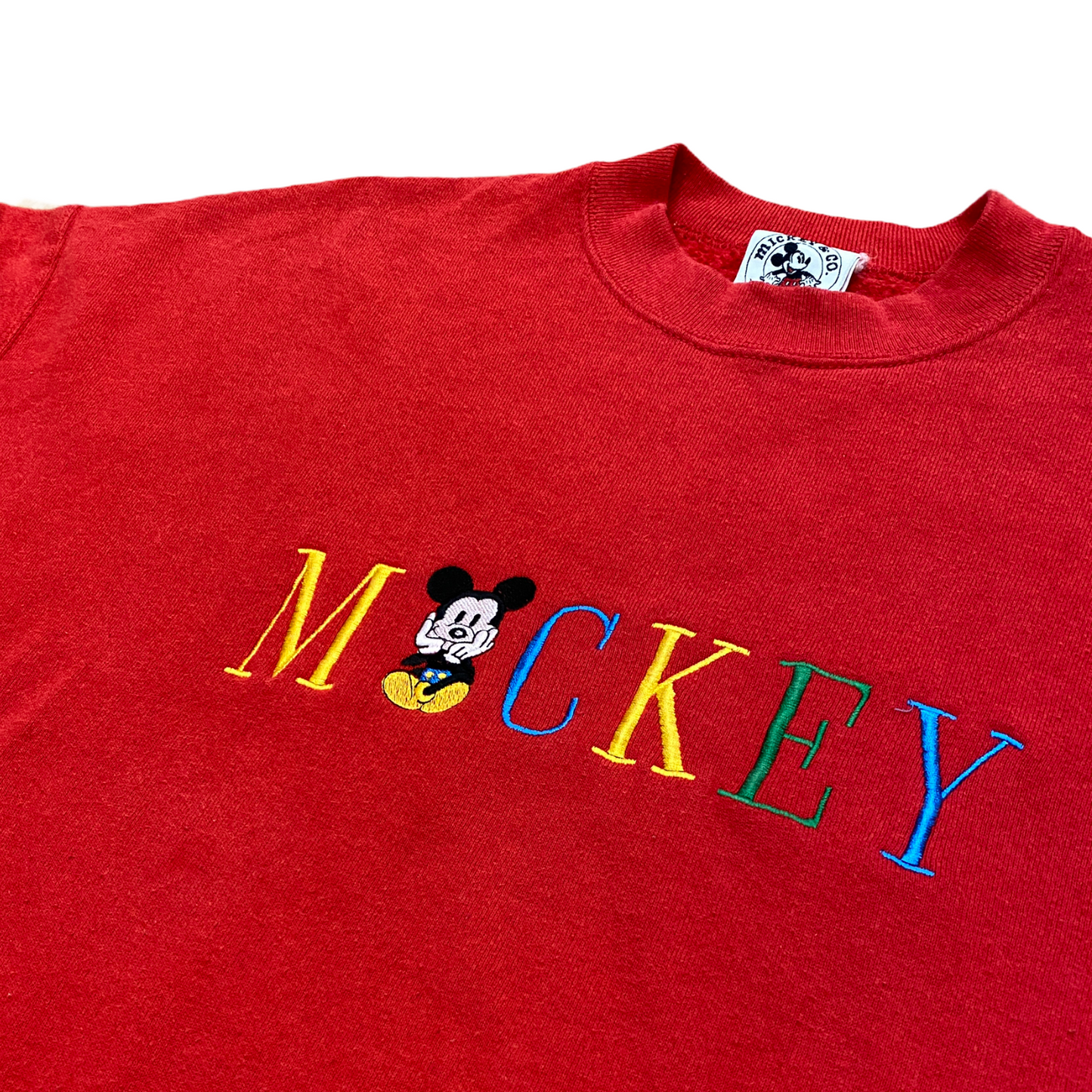 Mickey Mouse embroidered sweater (M)