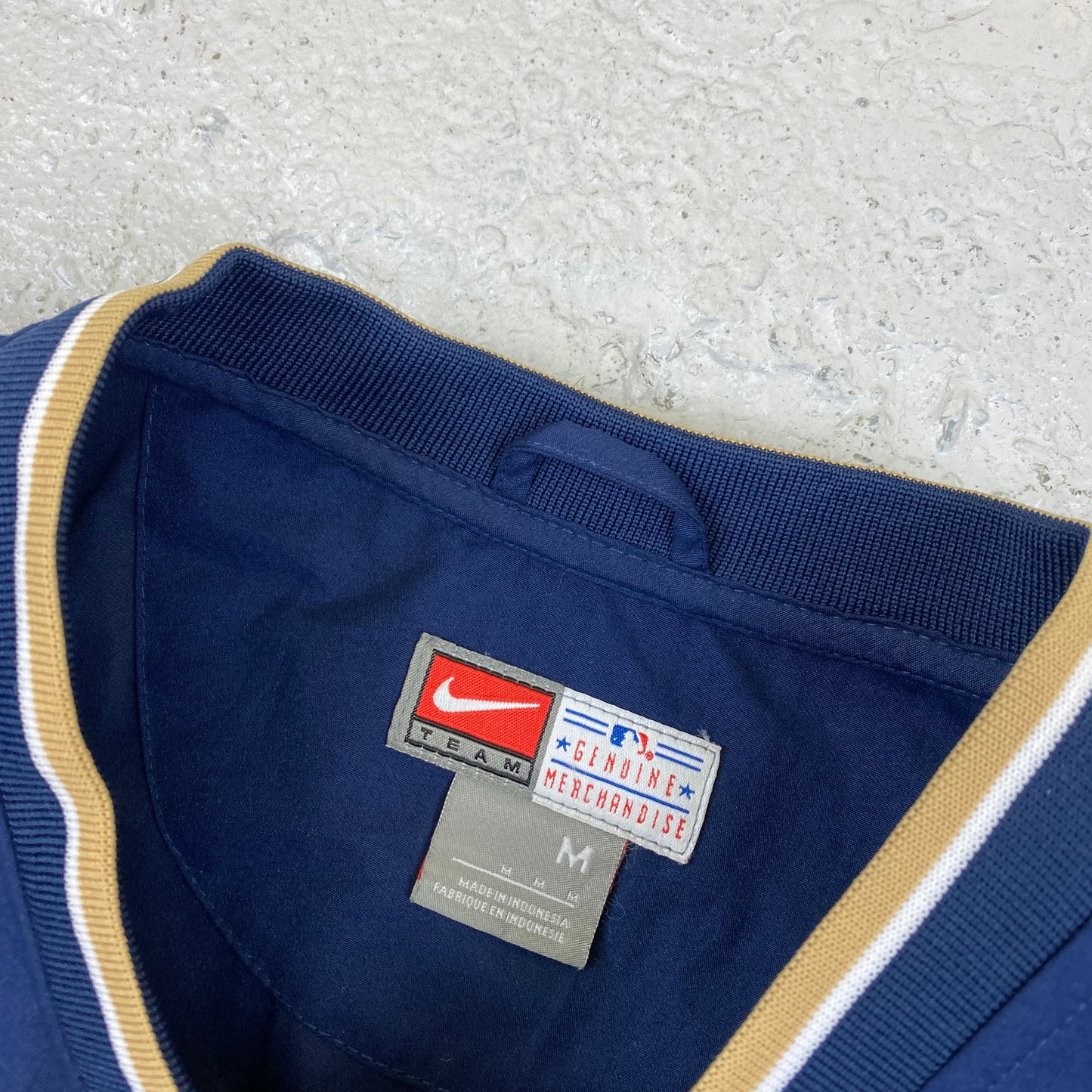 Nike RARE Brewers heavyweight windbreaker (M)