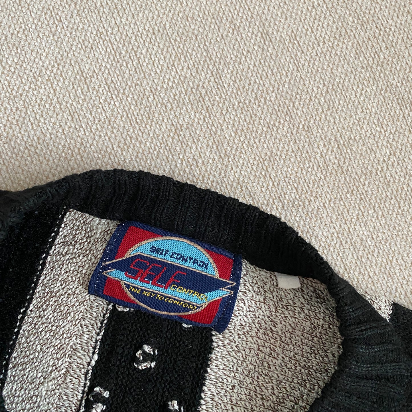 VTG knit sweater (XL)