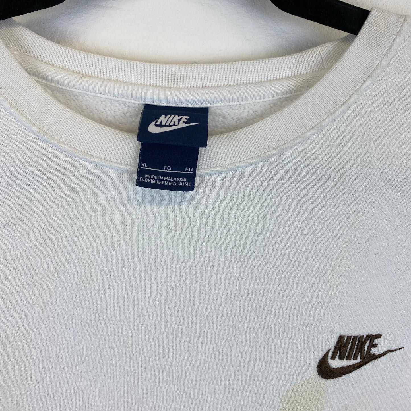 Nike heavyweight embroidered sweater (L)