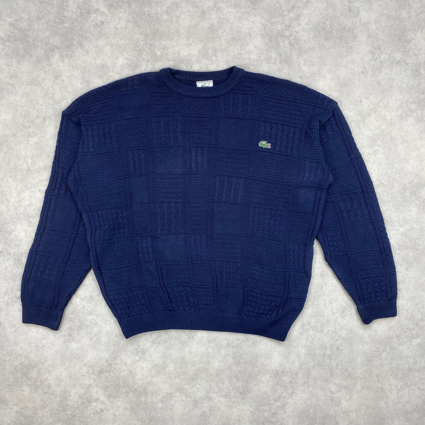 Lacoste knit sweater (L-XL)