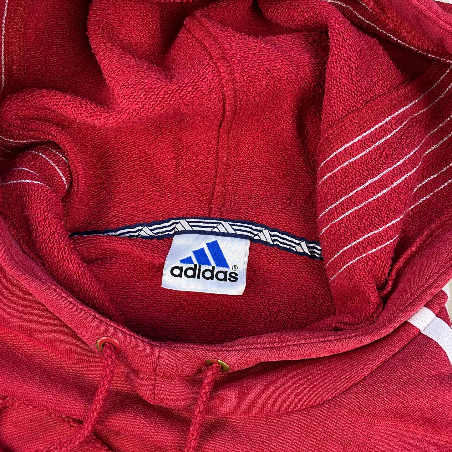 Adidas heavyweight hoodie (L)