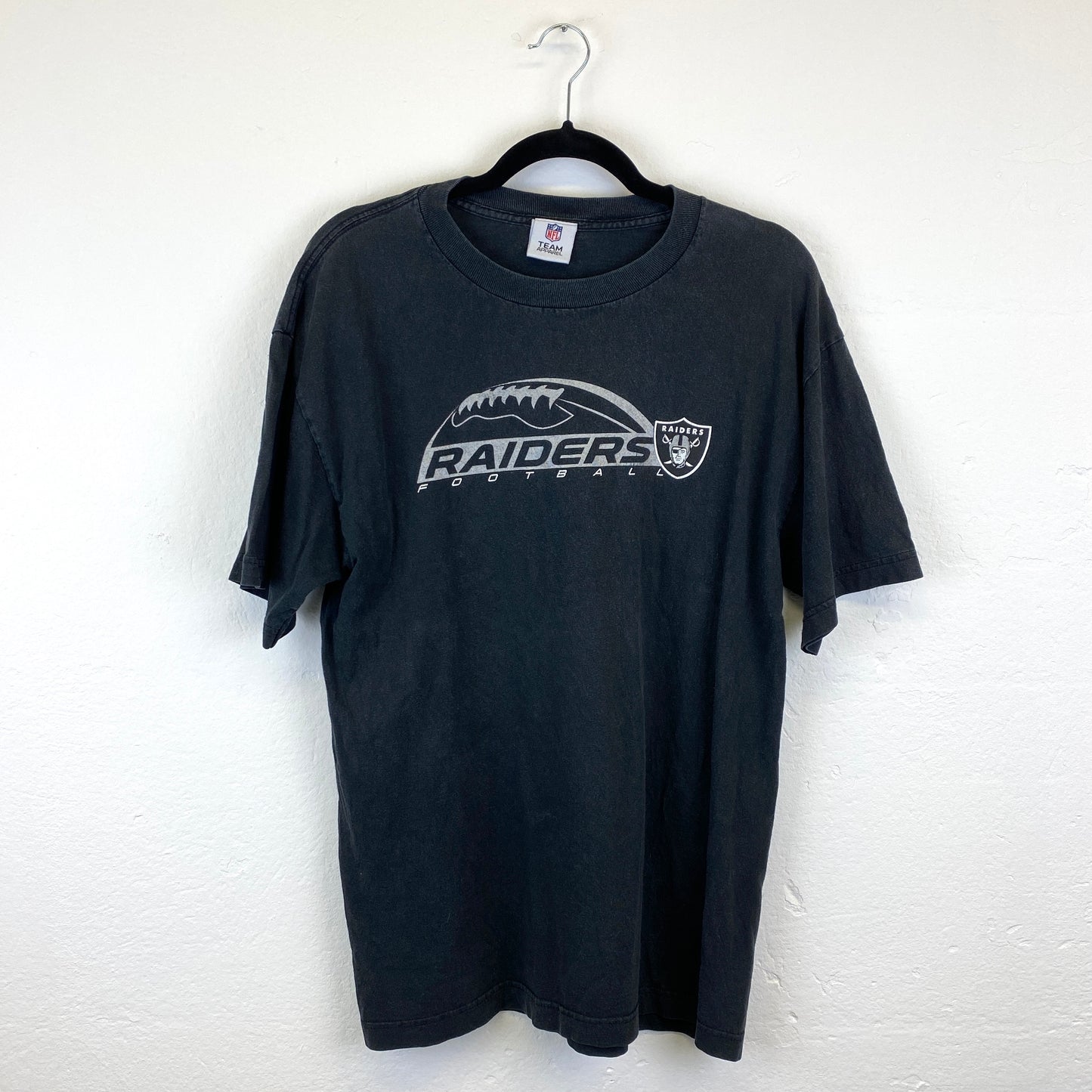 Raiders heavyweight washed t-shirt (M-L)