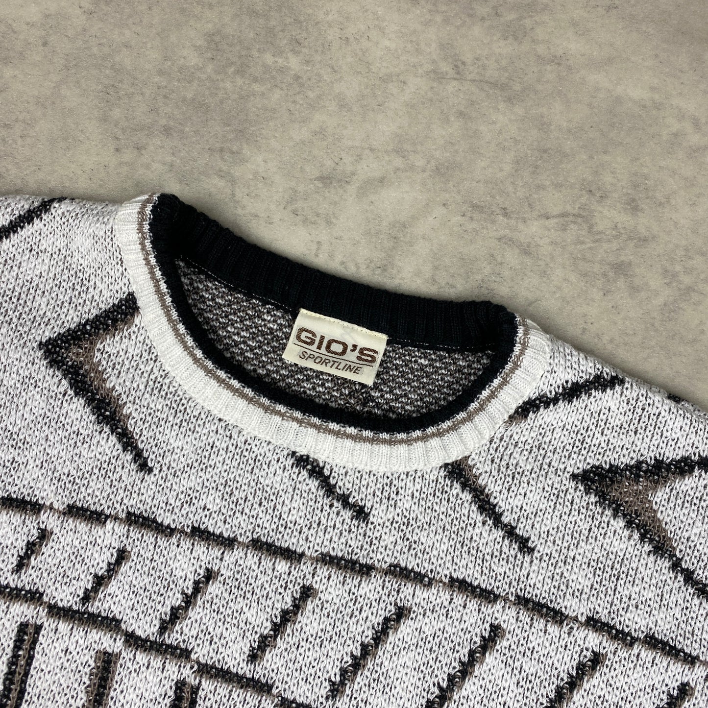 VTG knit sweater (M-L)