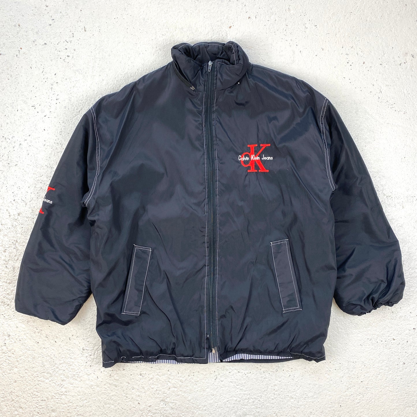 Calvin Klein RARE heavyweight jacket (L)