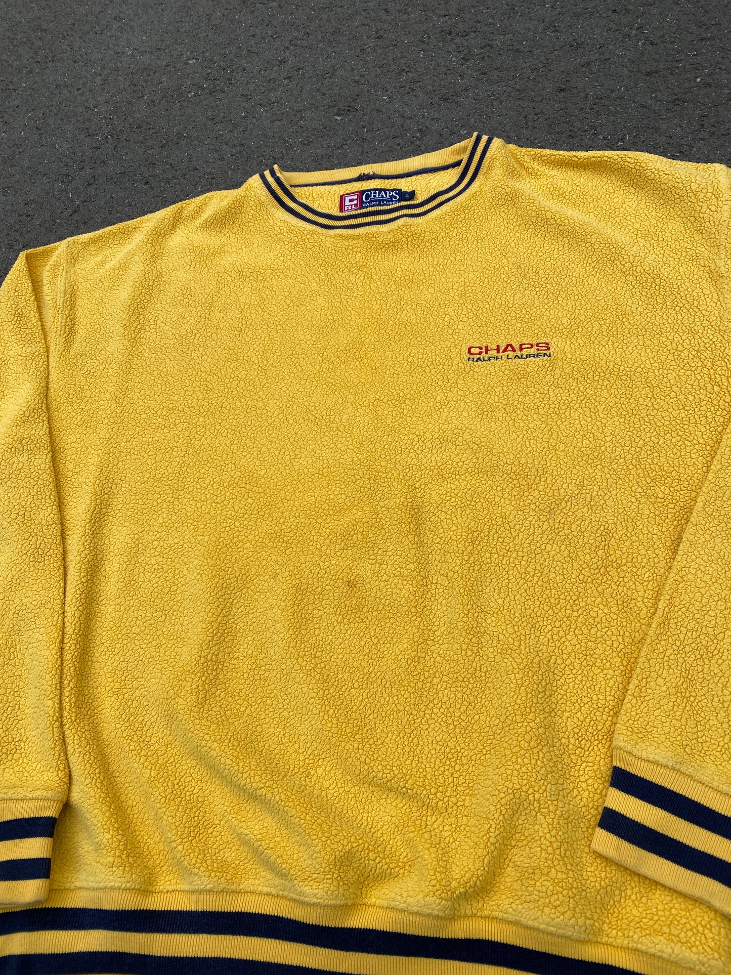 Chaps Ralph Lauren fleece sweater (L)