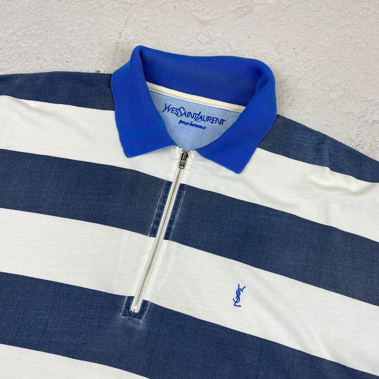 Yves Saint Laurent RARE heavyweight polo shirt (XXL)