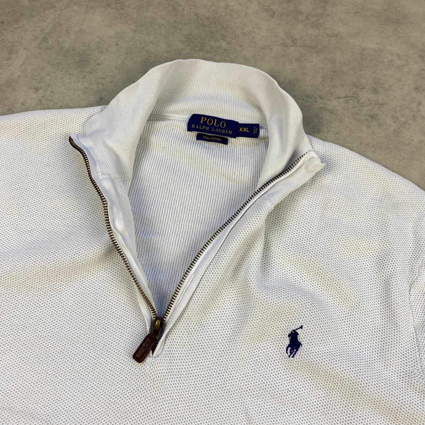 Polo Ralph Lauren 1/4 zip sweater (L)