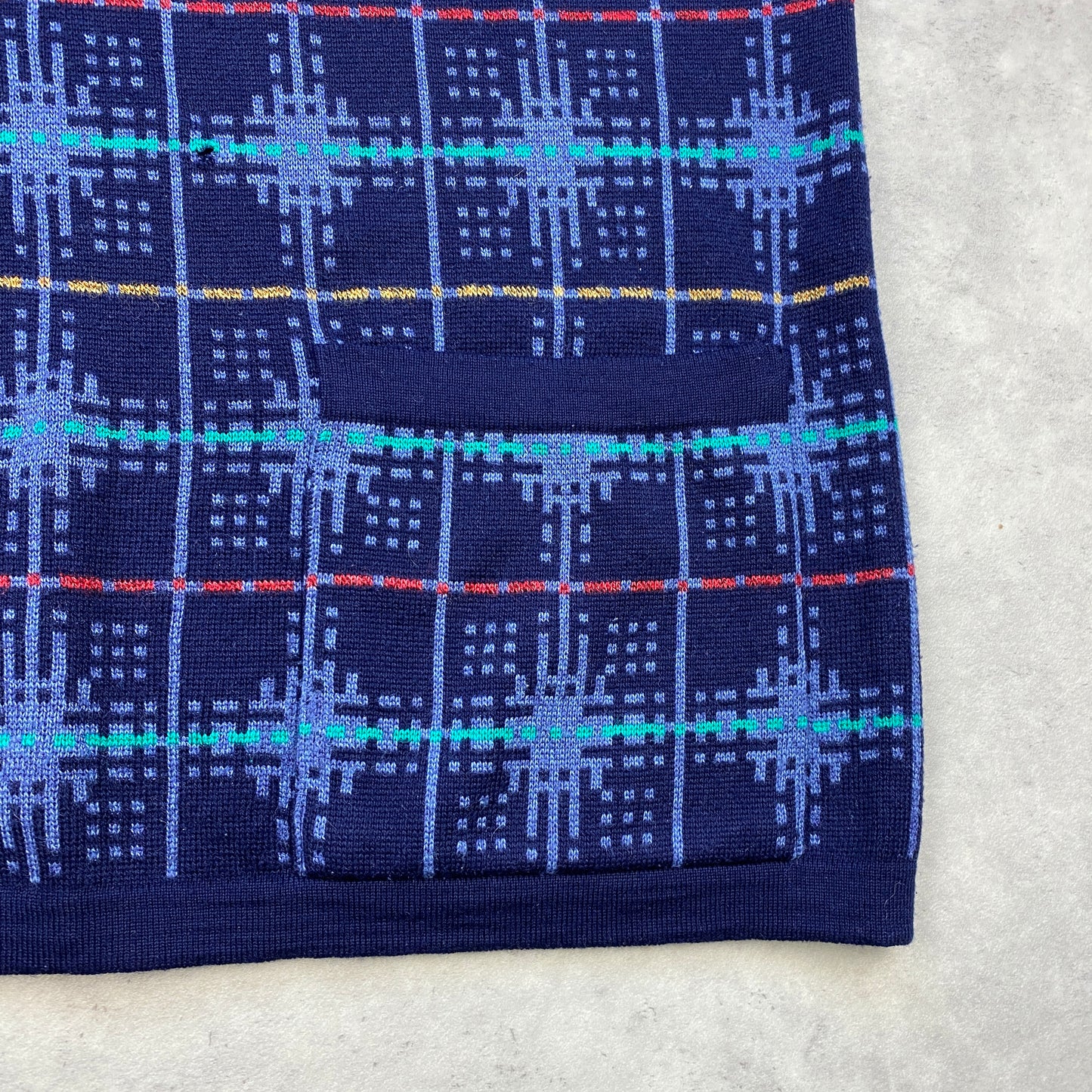 VTG knit vest (XL)