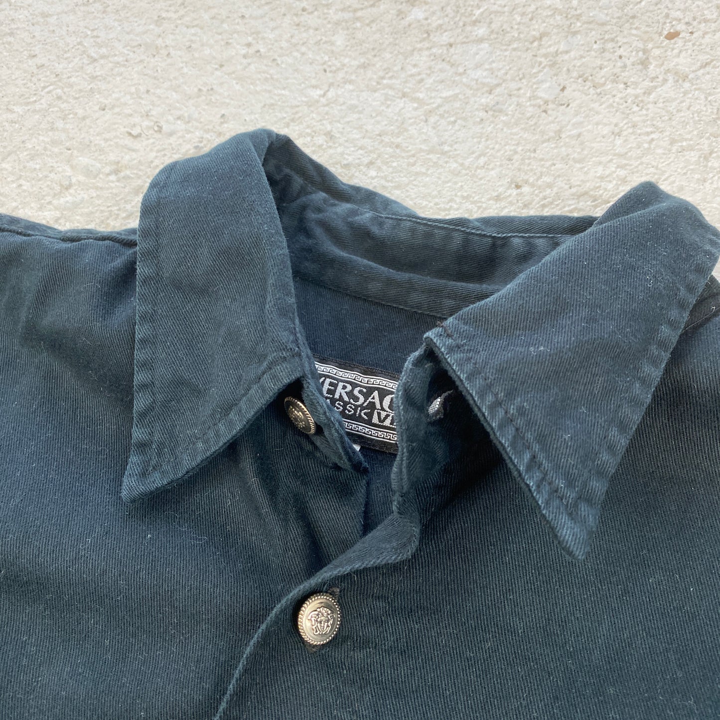 Versace heavyweight shirt (L-XL)