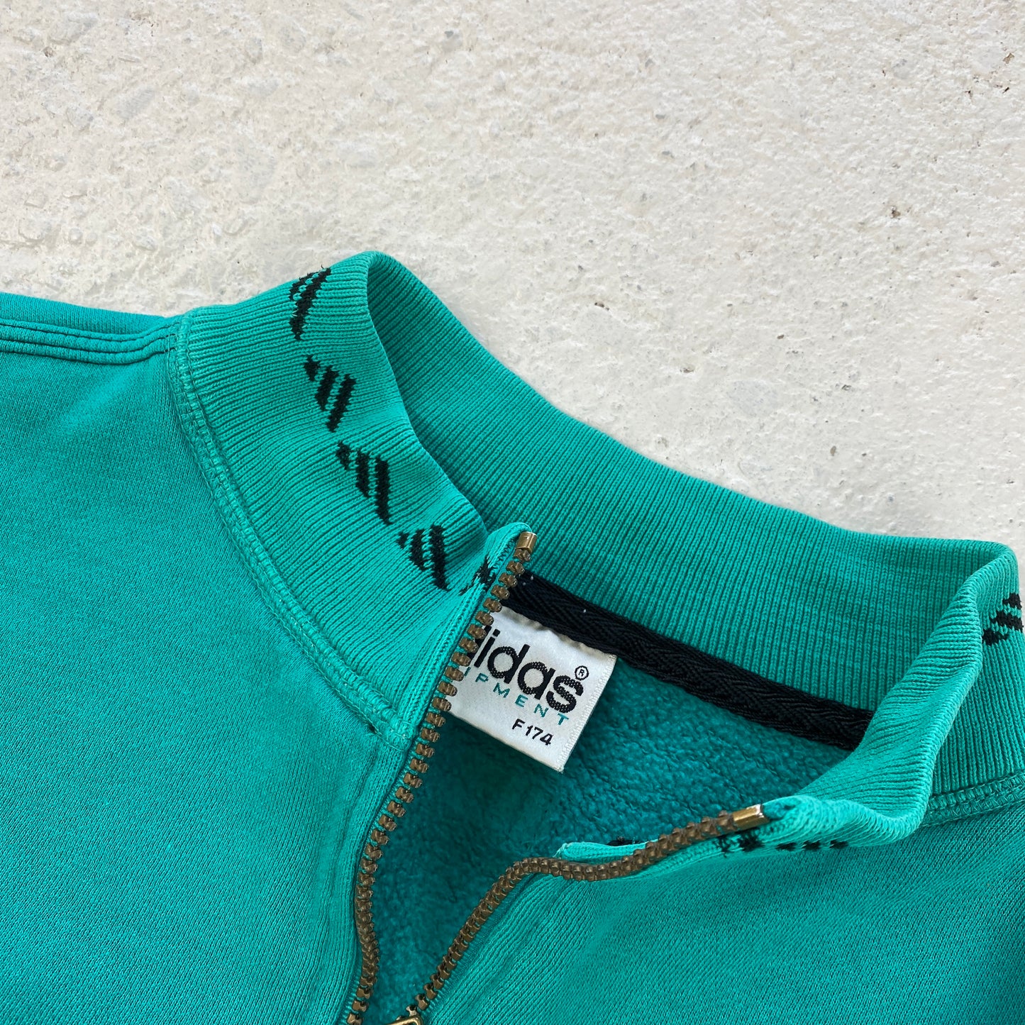 Adidas Equipment RARE heavyweight 1/4 zip sweater (S)