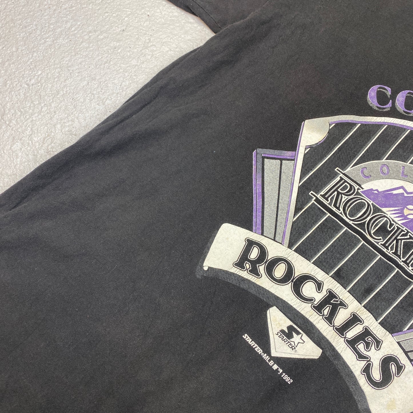Starter Colorado Rockies 1992 RARE tee (M-L)