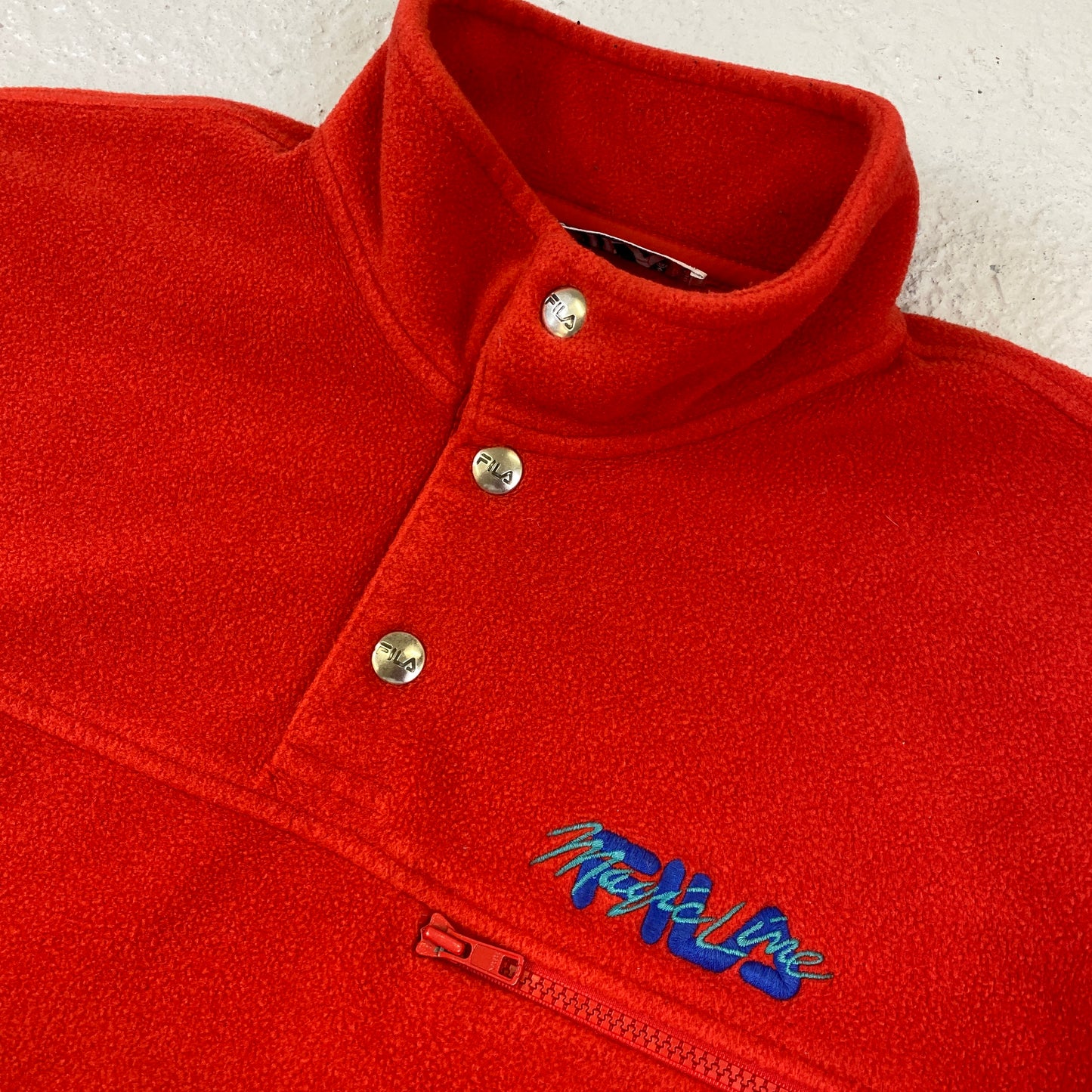 Fila RARE 1/4 fleece sweater (M-L)