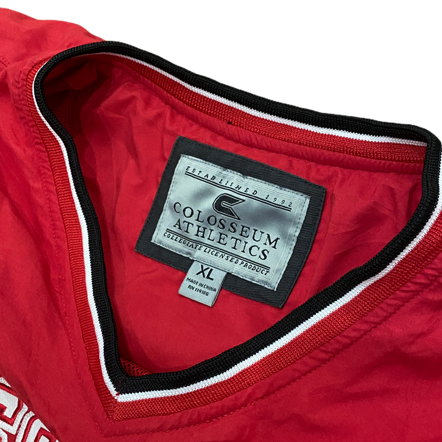 Wisconsin v-neck windbreaker (XL)