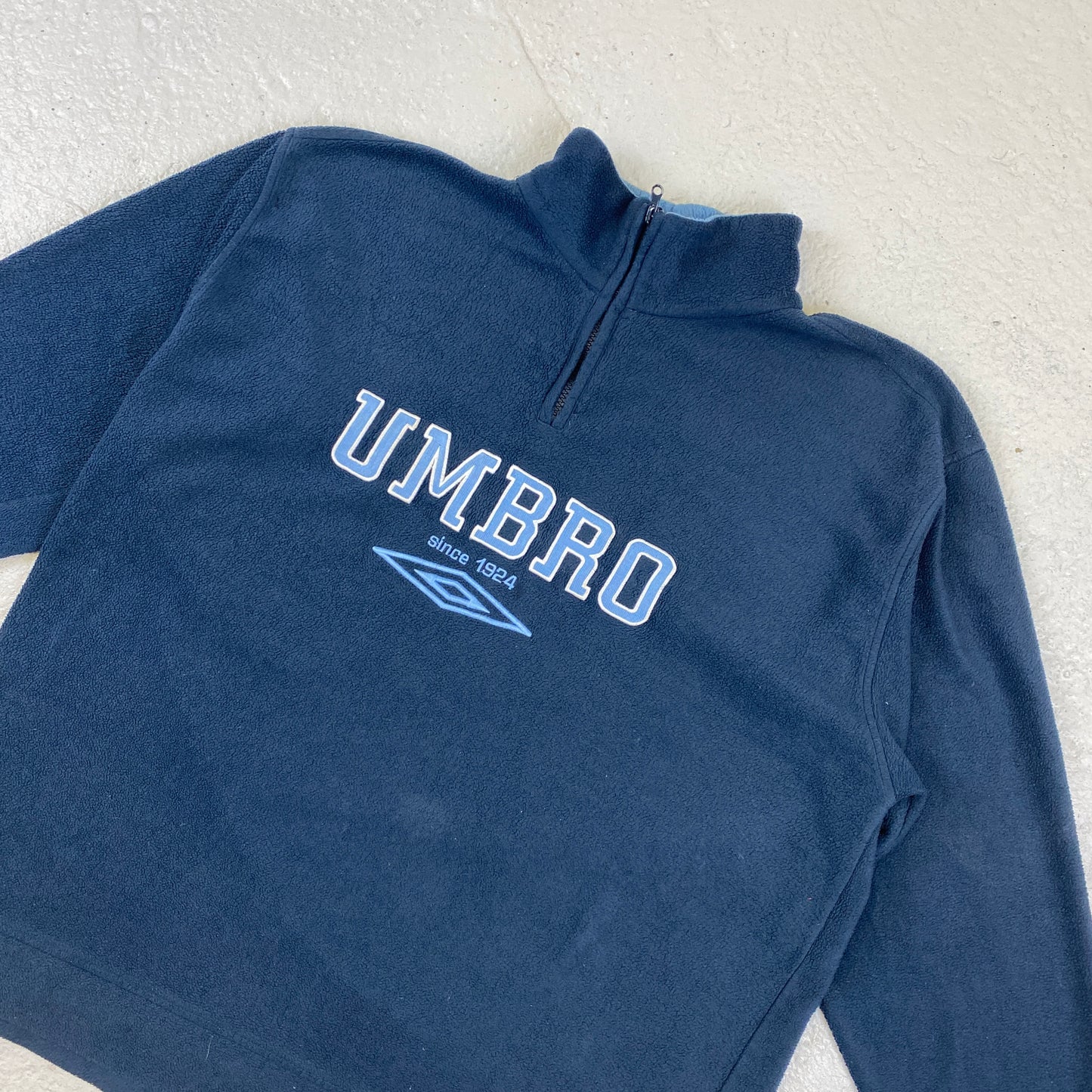 Umbro RARE 1/4 zip fleece sweater (L)