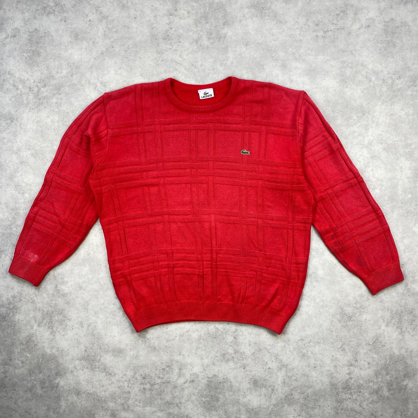 Lacoste knit sweater (L)