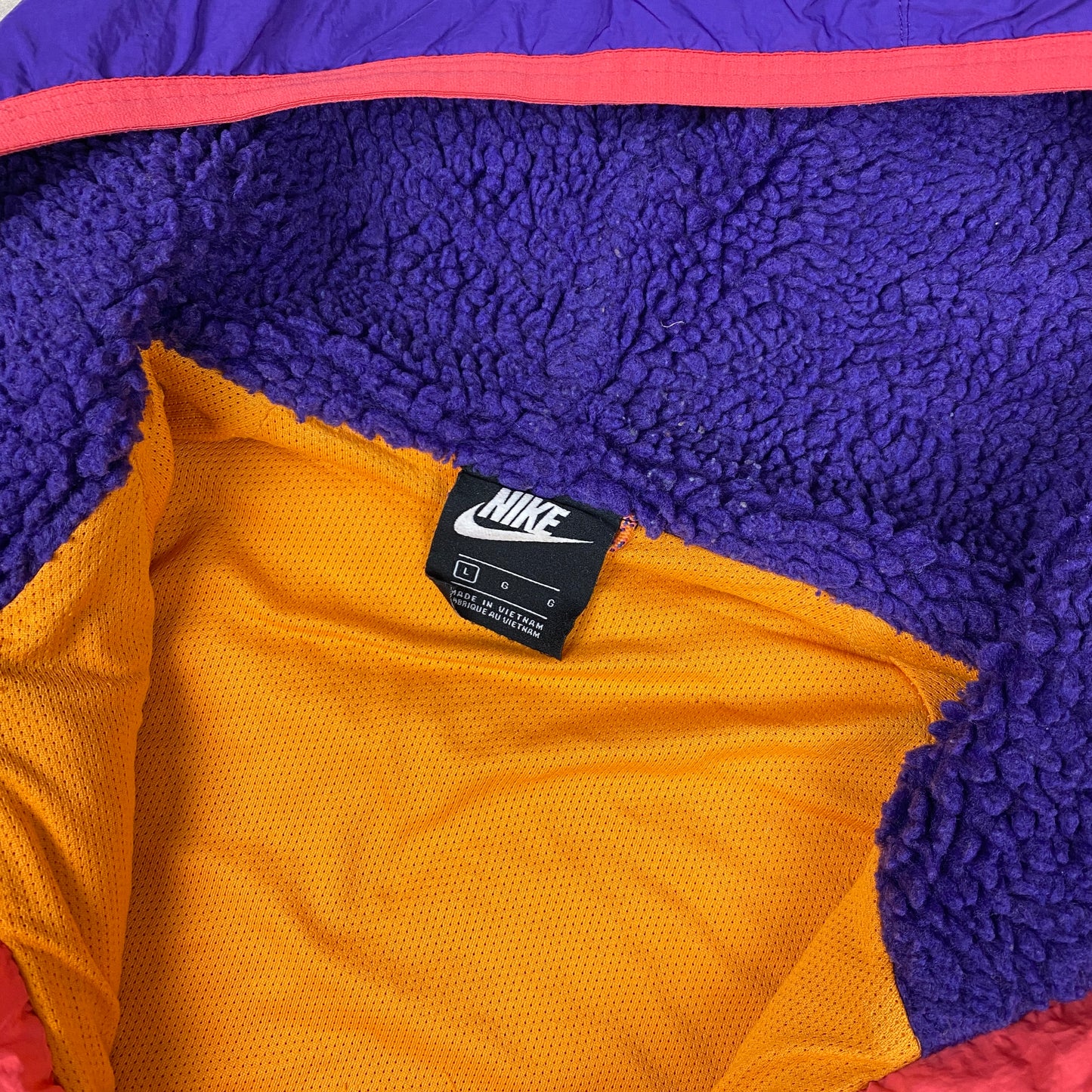Nike RARE 1/4 zip fleece hoodie (L)