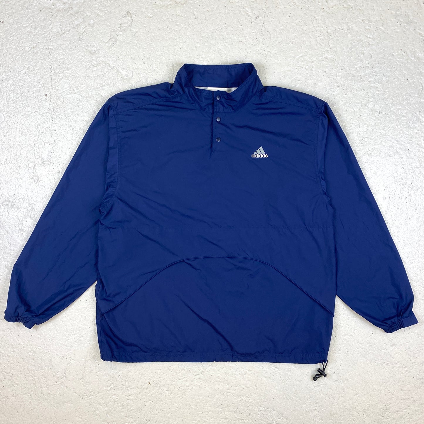 Adidas embroidered windbreaker (L-XL)