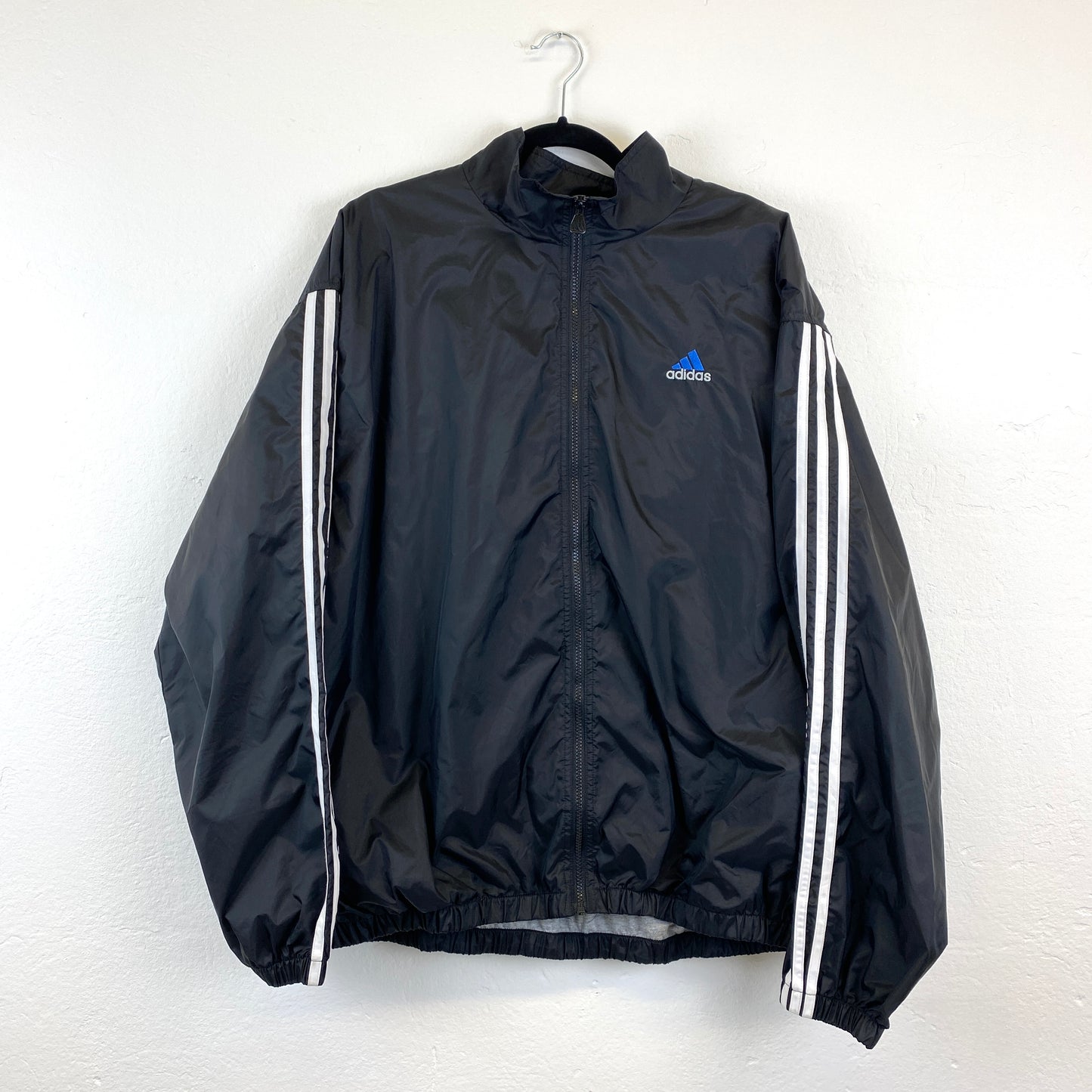 Adidas embroidered track jacket (L-XL)