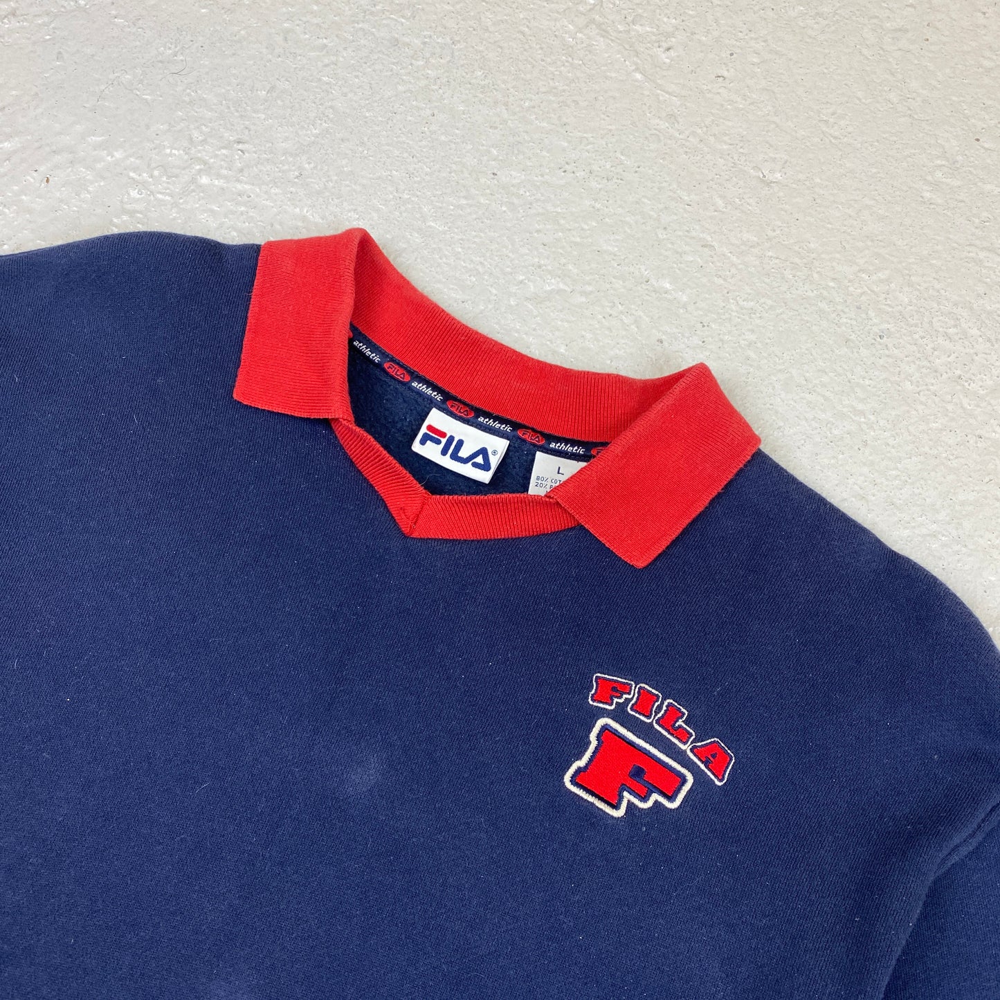 Fila RARE embroidered shirt (XS-S)