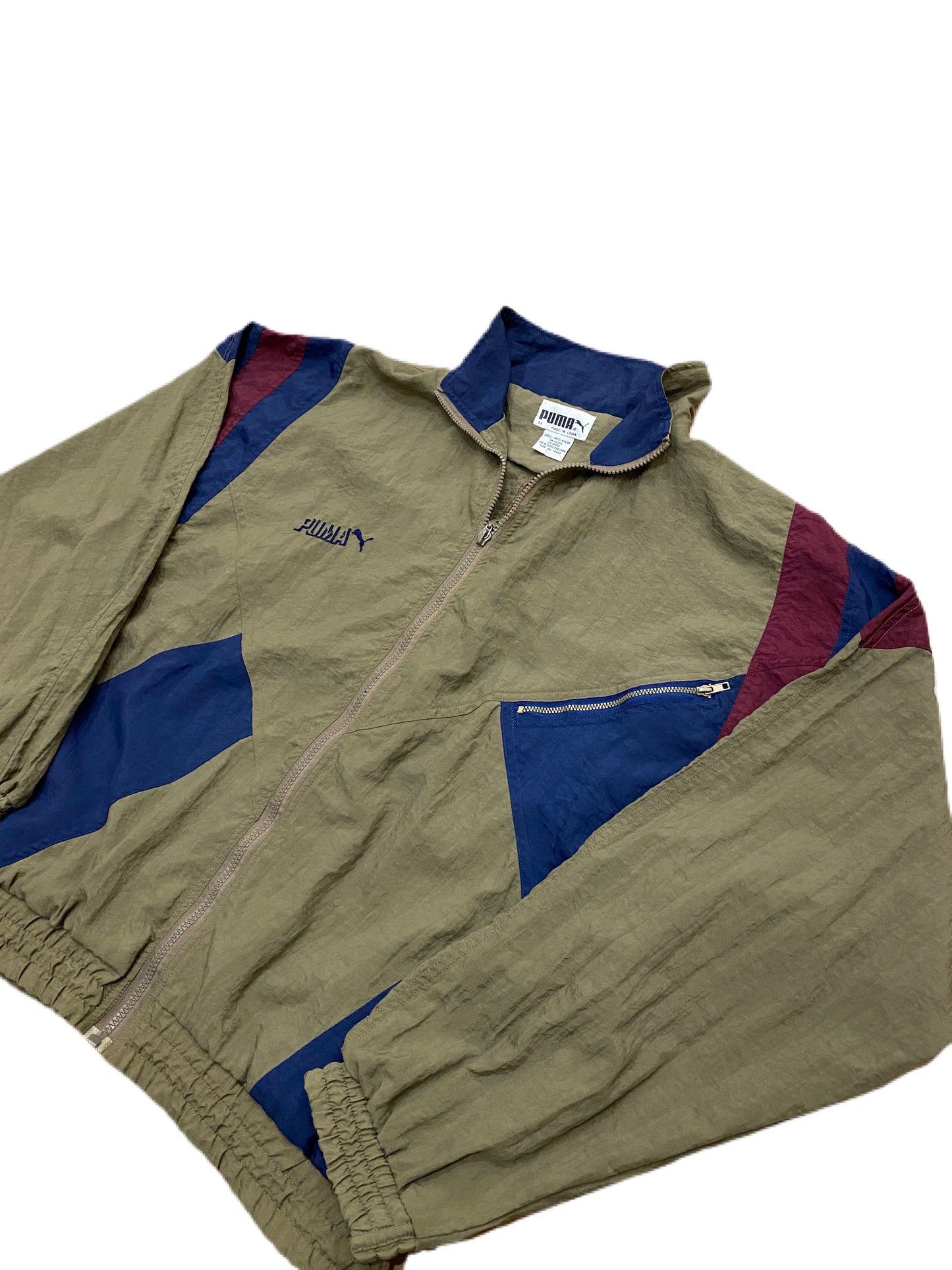 Puma RARE zip windbreaker (S)