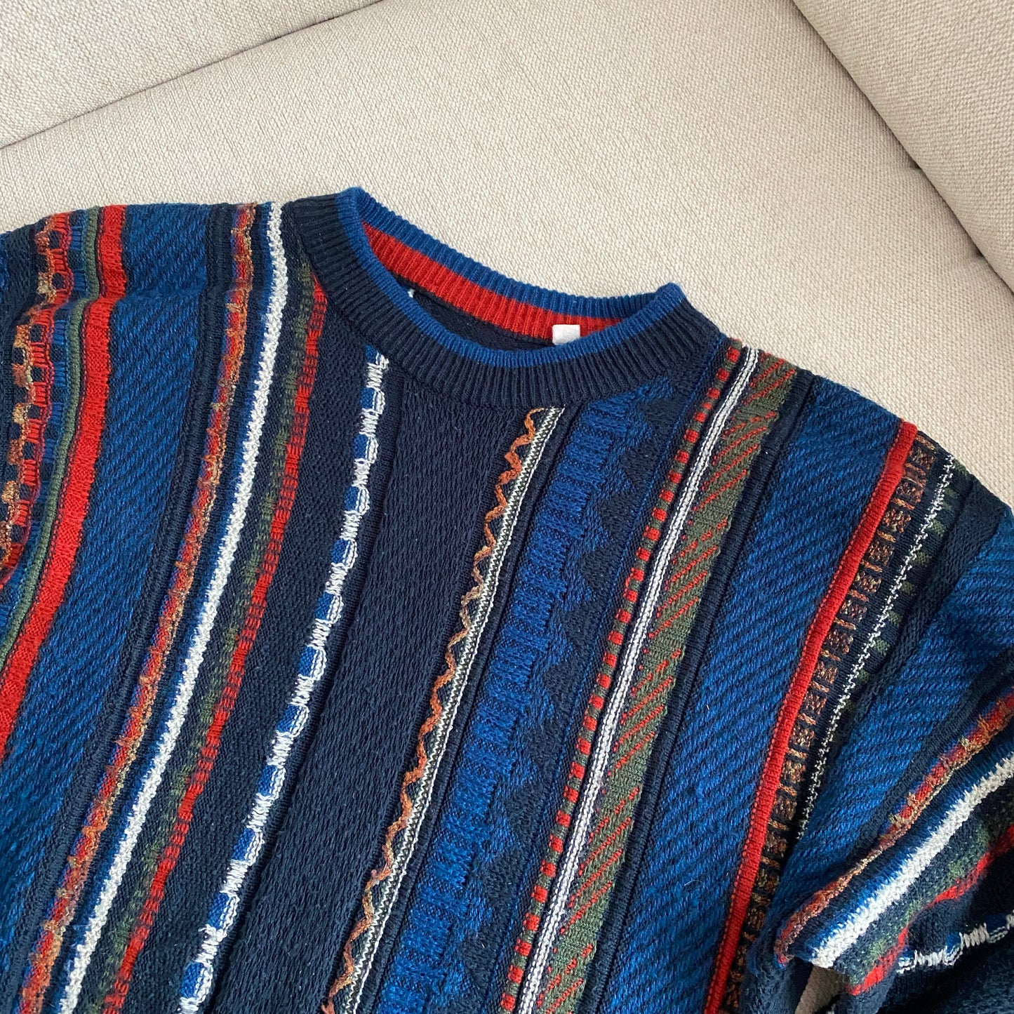 VTG knit sweater (L)