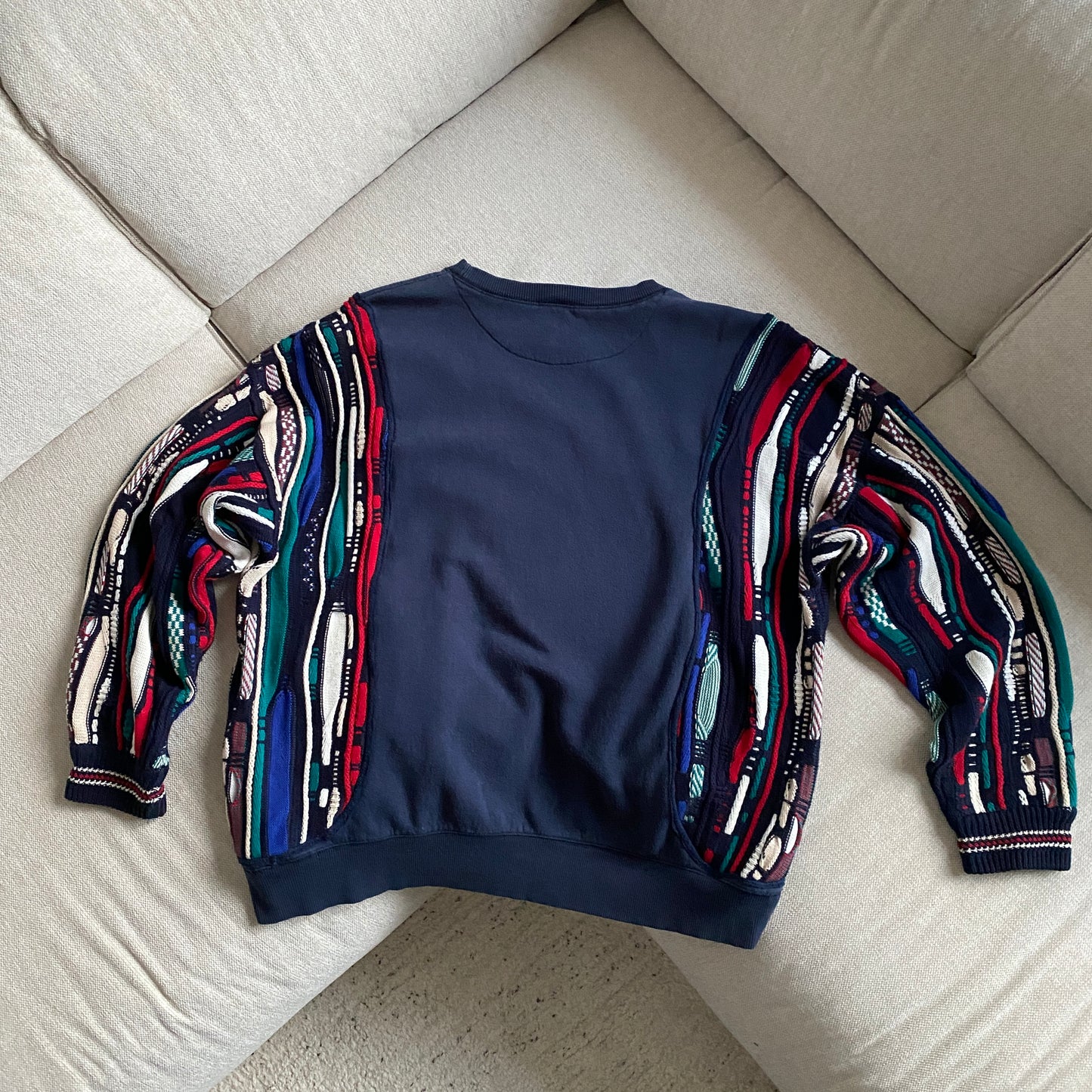 SPVNS STUDIOS: Nike x Coogi Style heavyweight knit sweater (XXL)
