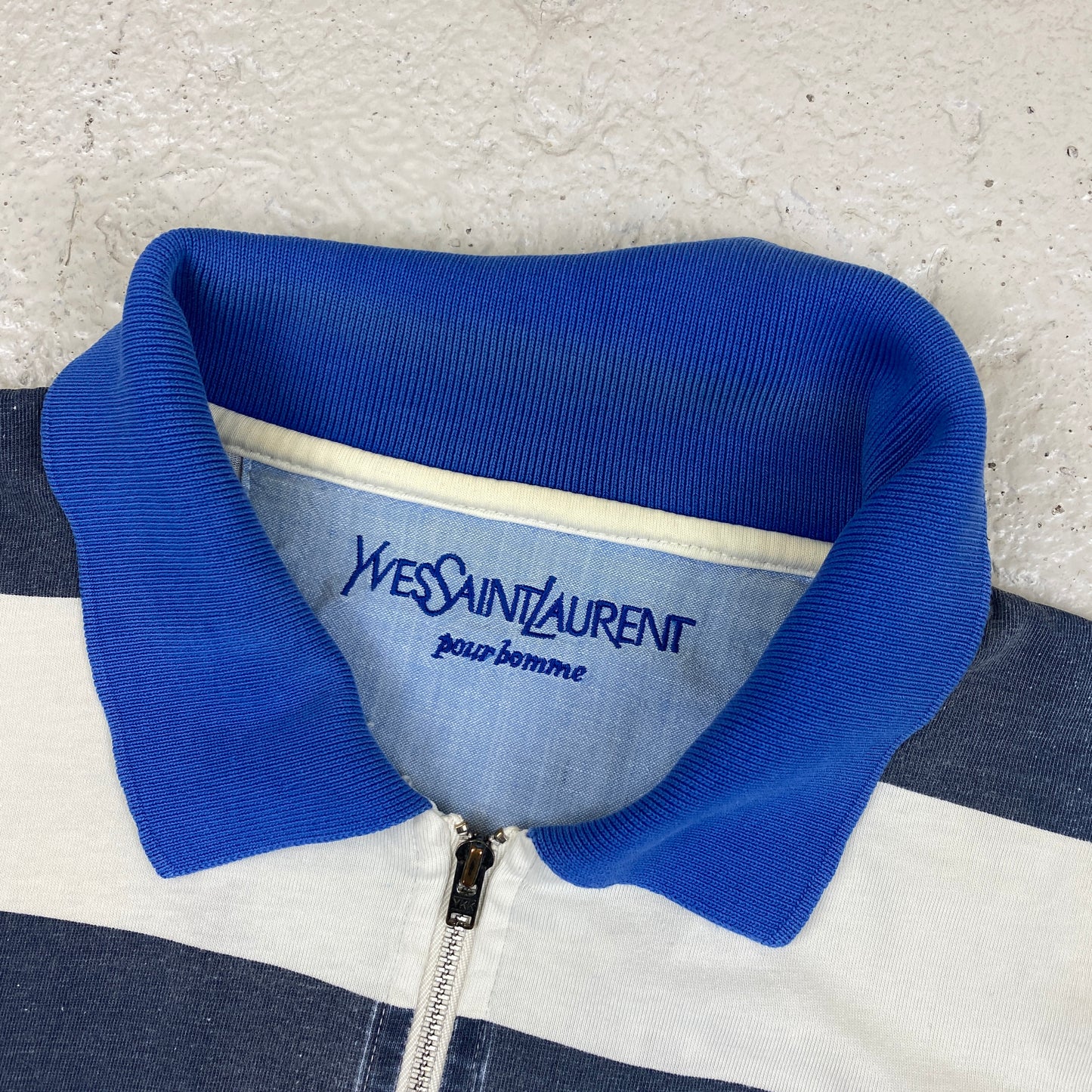 Yves Saint Laurent RARE heavyweight polo shirt (XXL)
