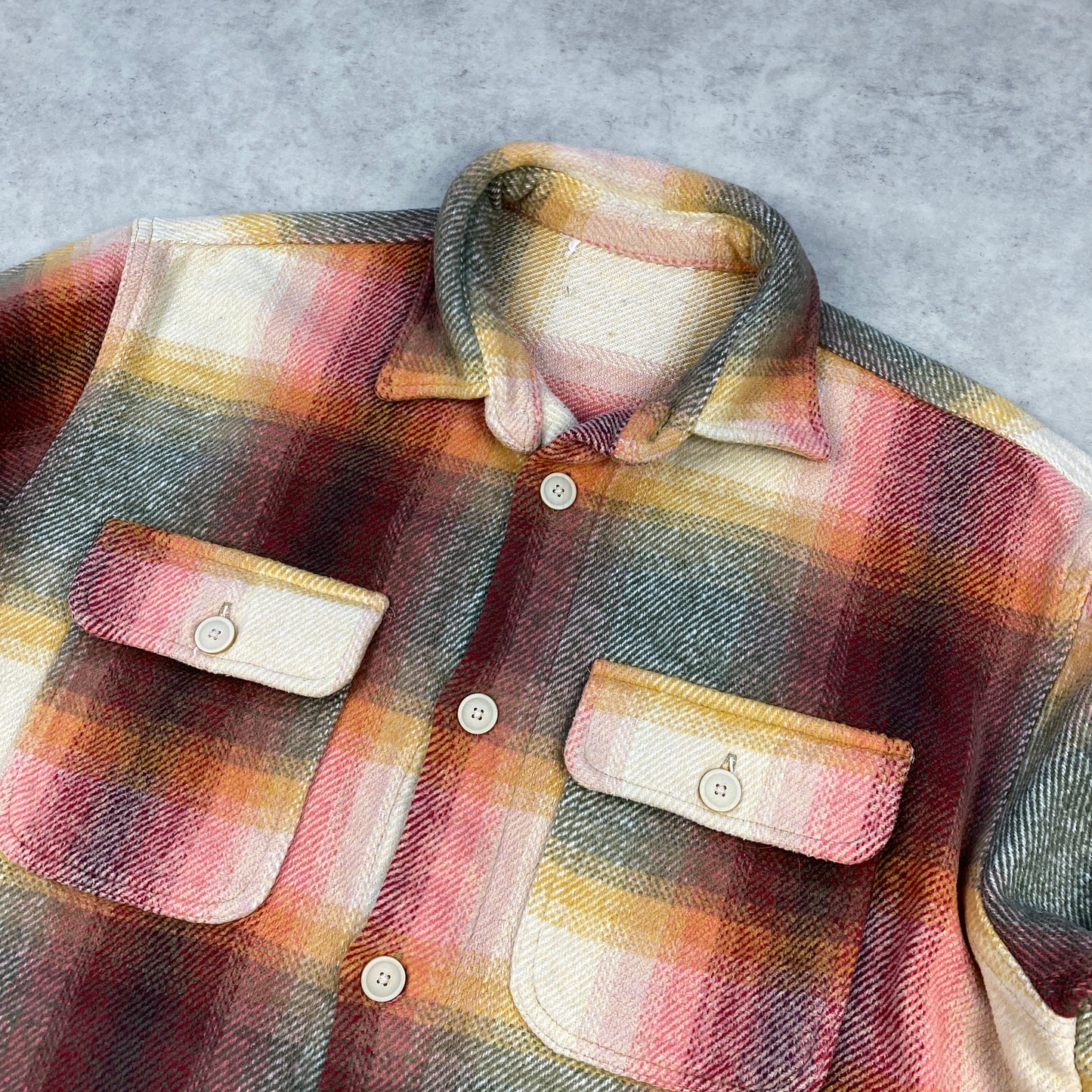 Flannel heavyweight shirt (L)