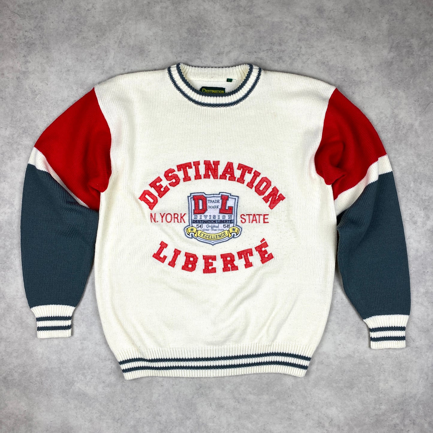 VTG knit sweater (L-XL)