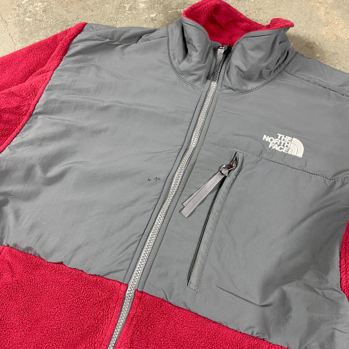 The North Face fleece zip sweater women (S-M)