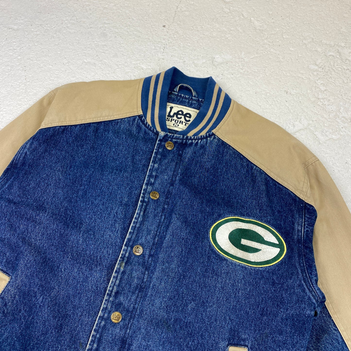 Lee Green Bay Packers RARE heavyweight jacket (M-L)