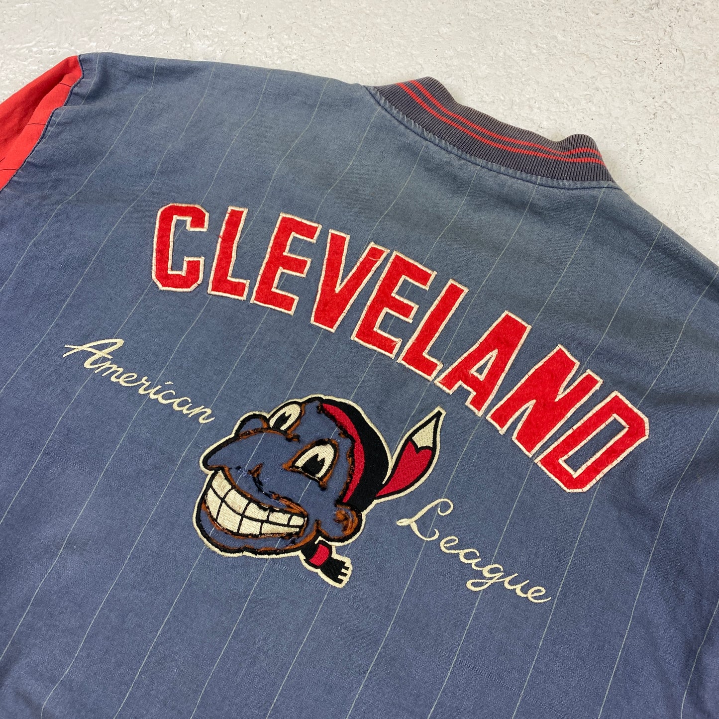Indians RARE college jacket (L)