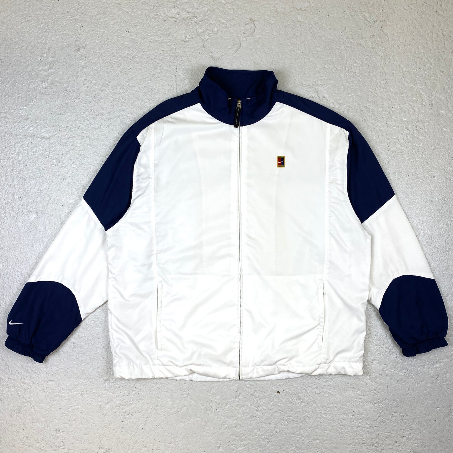 Nike RARE embroidered track jacket (XL)