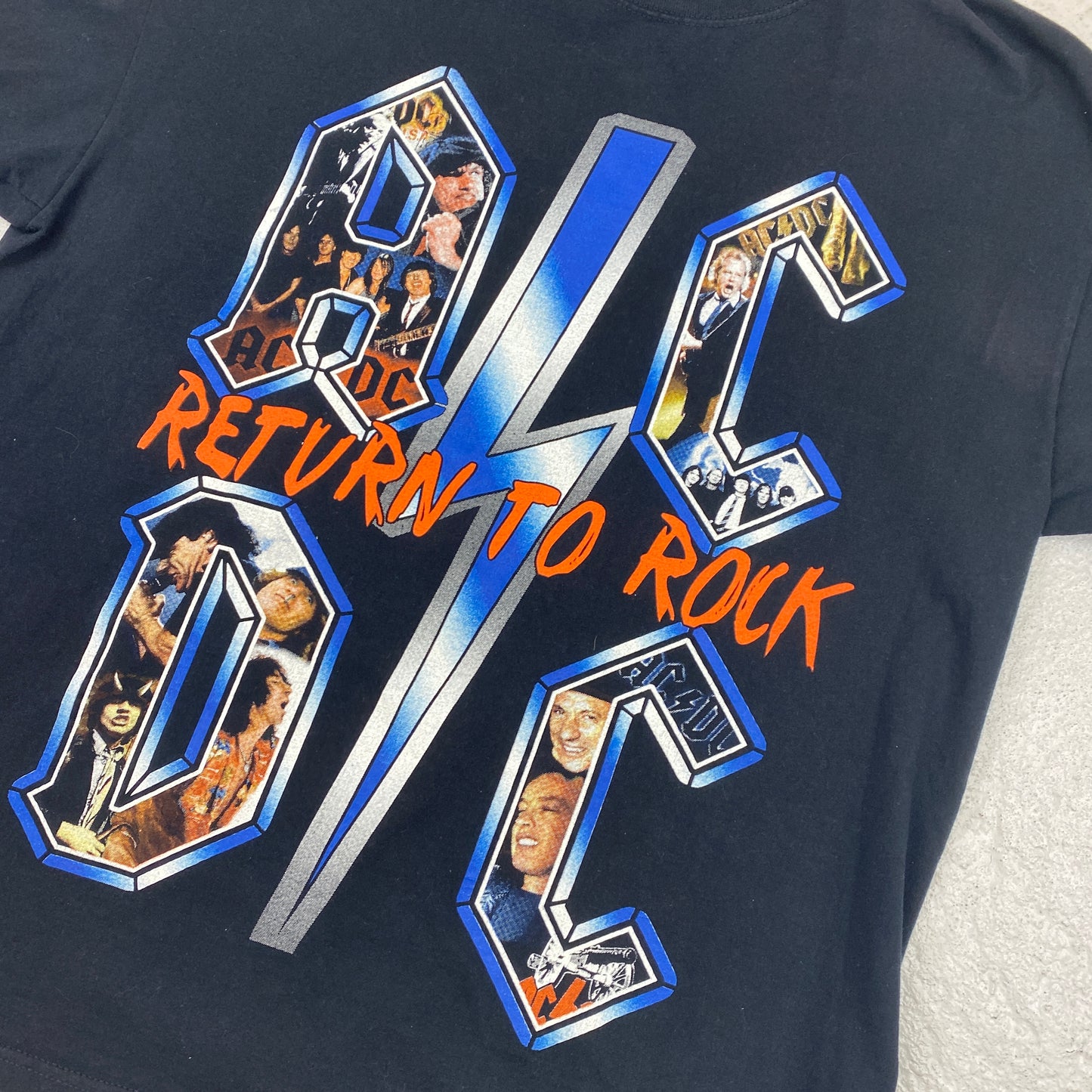 ACDC Return To Rock RARE heavyweight tee (M-L)