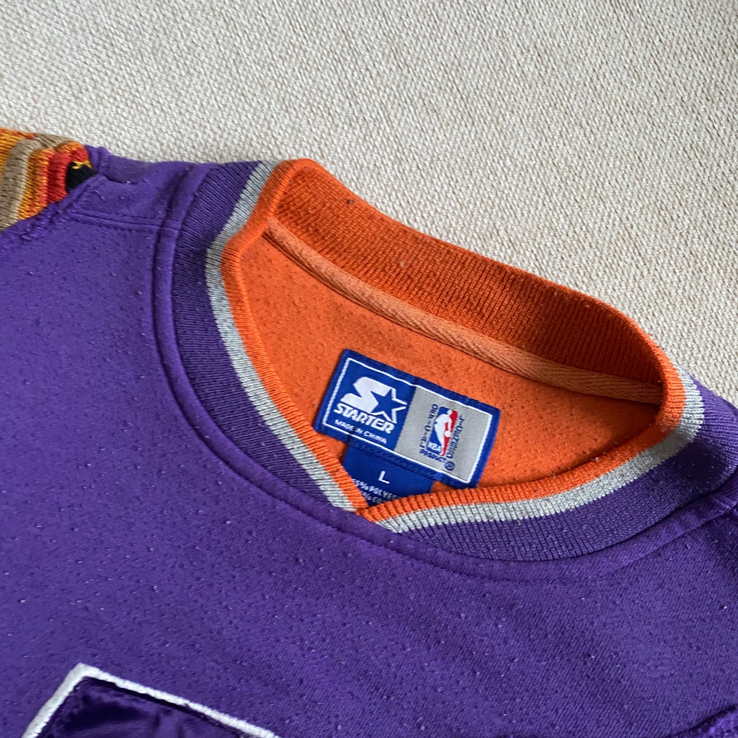 SPVNS STUDIOS: NBA Phoenix Suns x Coogi Style heavyweight knit sweater (L)