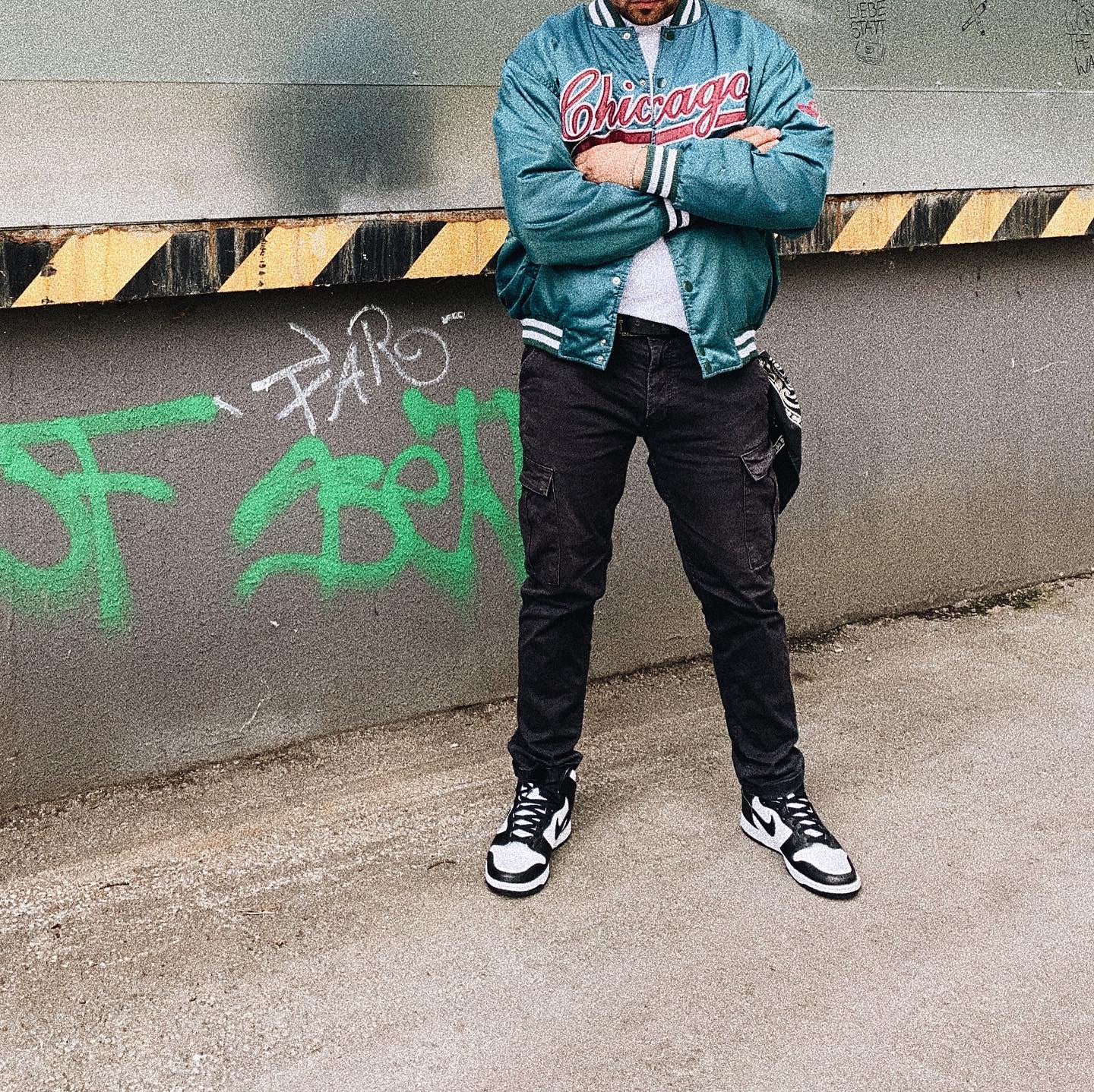 Lee RARE Chicago college jacket (L)