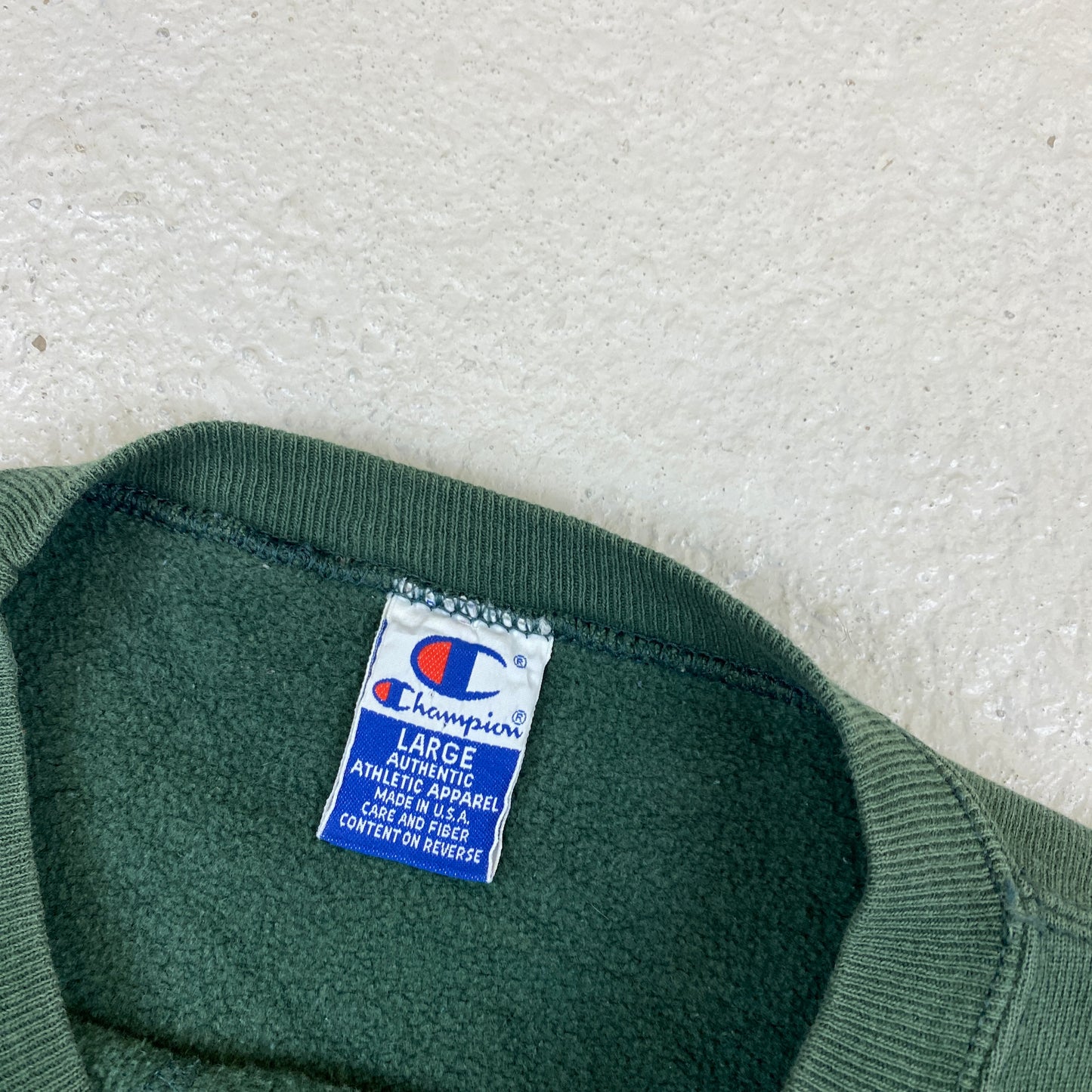 Champion RARE Atlanta 1996 heavyweight washed embroidered sweater (S)