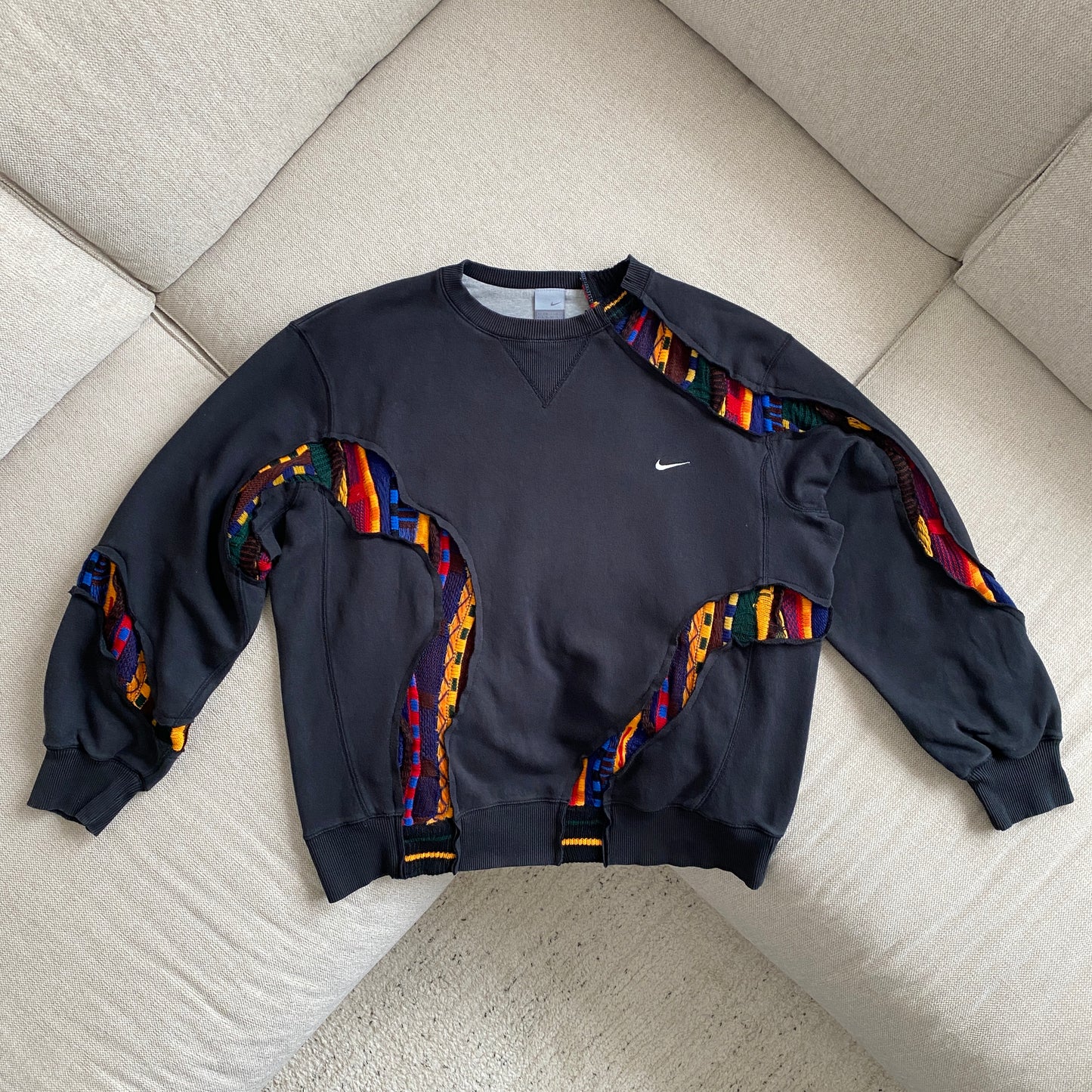 SPVNS STUDIOS: Nike x Coogi Style knit reworked sweater (M)