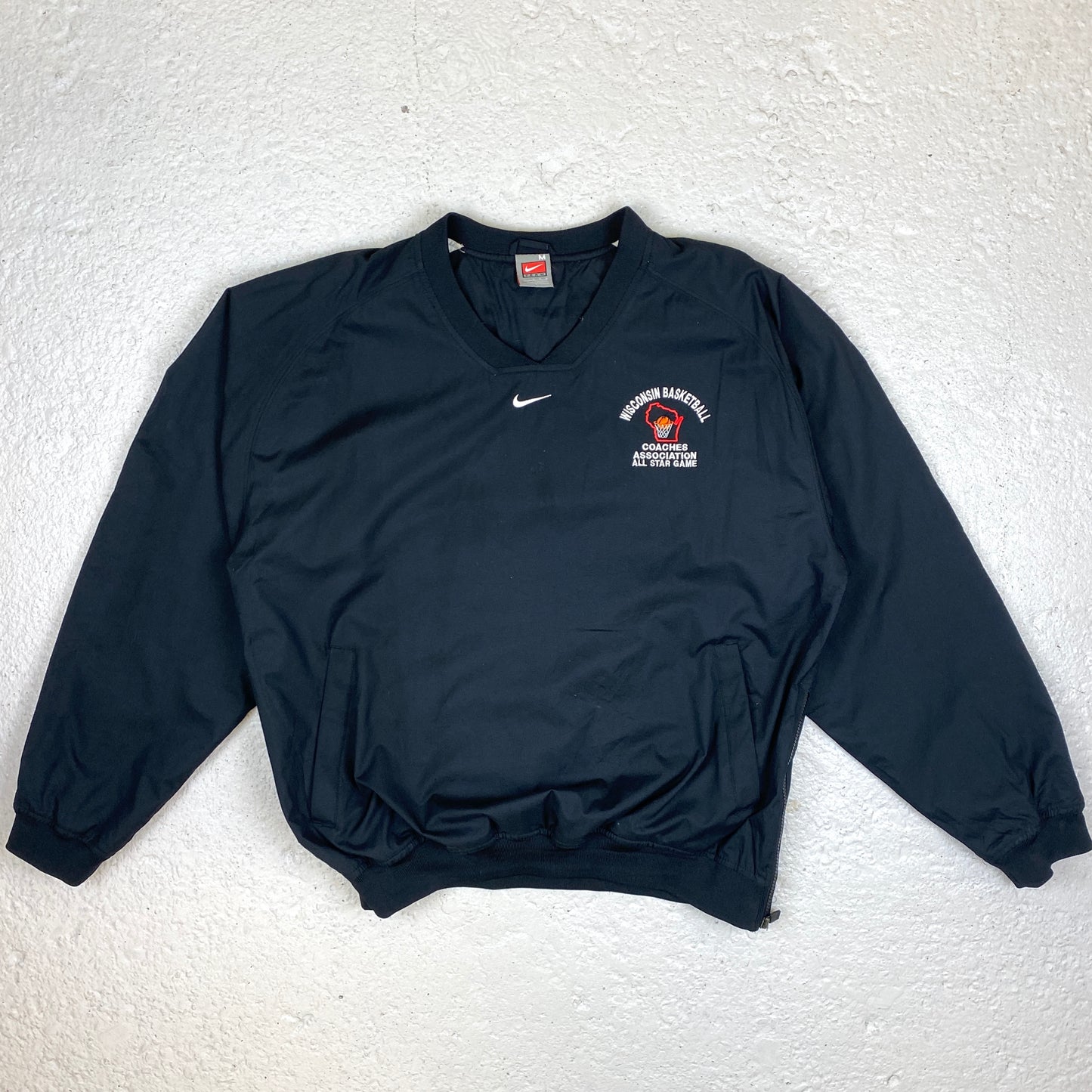 Nike RARE Wisconsin Basketball heavyweight windbreaker (M-L)