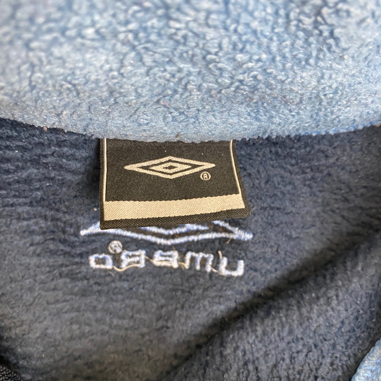 Umbro RARE 1/4 zip fleece sweater (L)