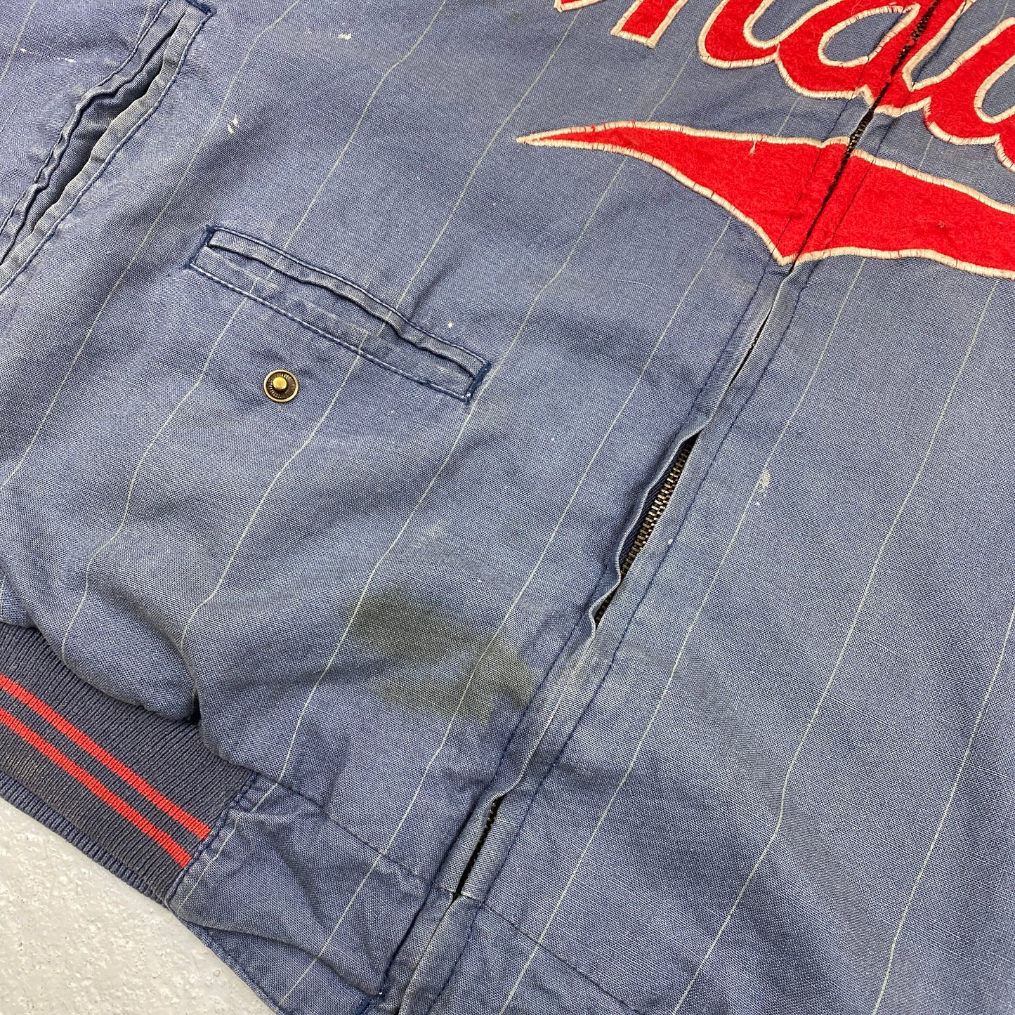 Indians RARE college jacket (L)