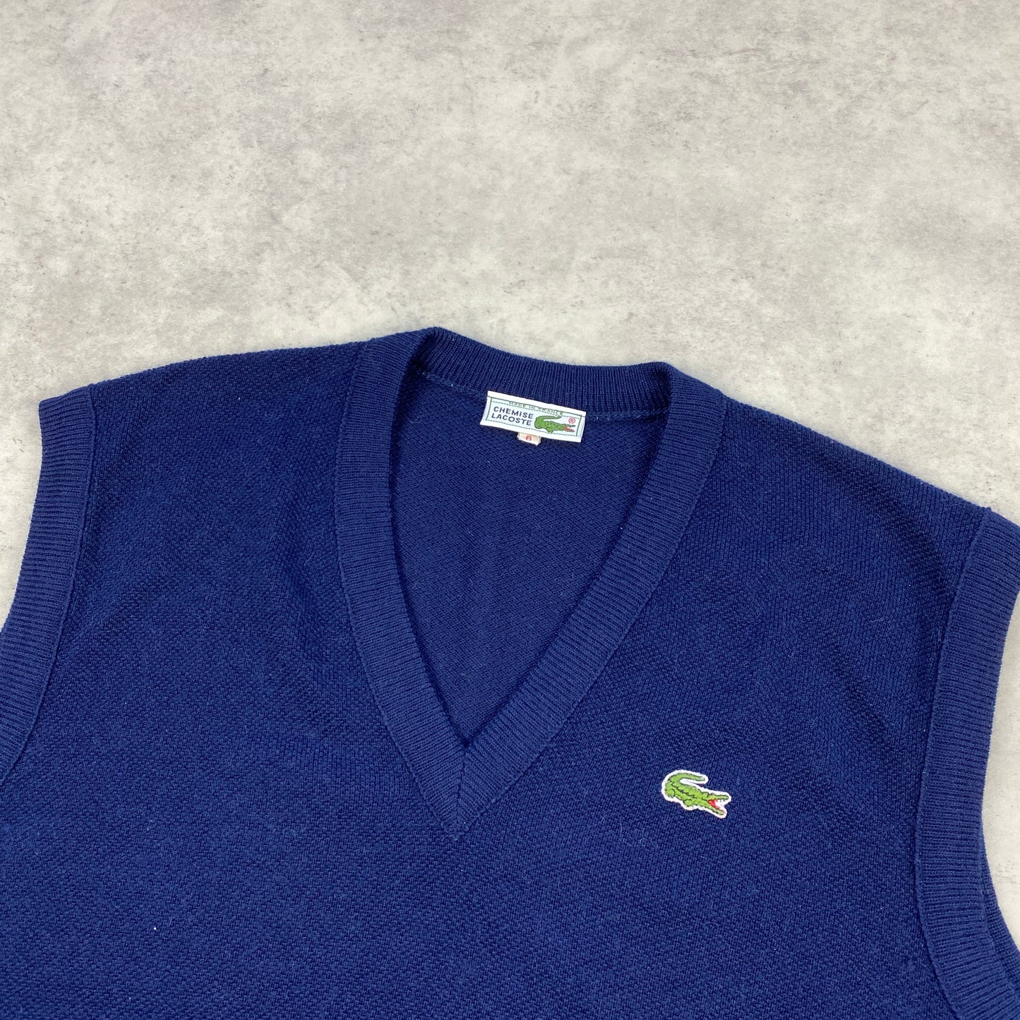 Lacoste knit vest (L)