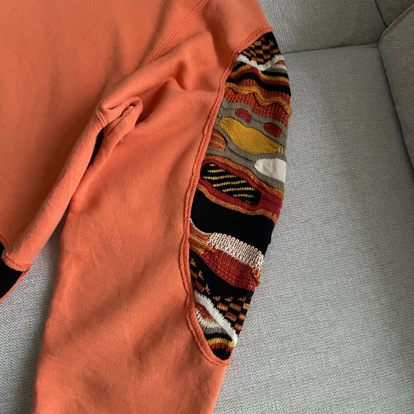 SPVNS STUDIOS: Champion x Coogi Style heavyweight knit sweater (L)