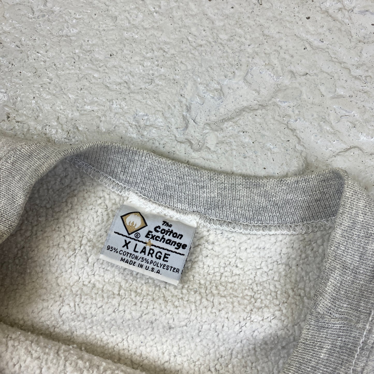 Cortland heavyweight embroidered sweater (L)