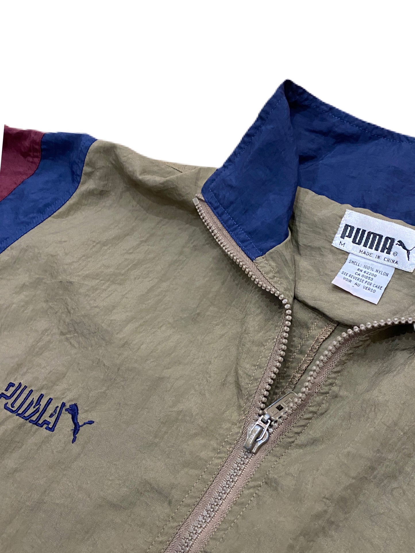 Puma RARE zip windbreaker (S)