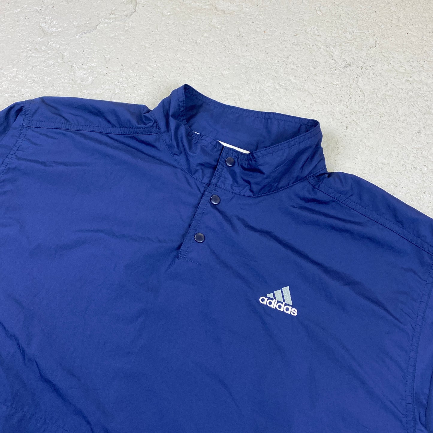Adidas embroidered windbreaker (L-XL)